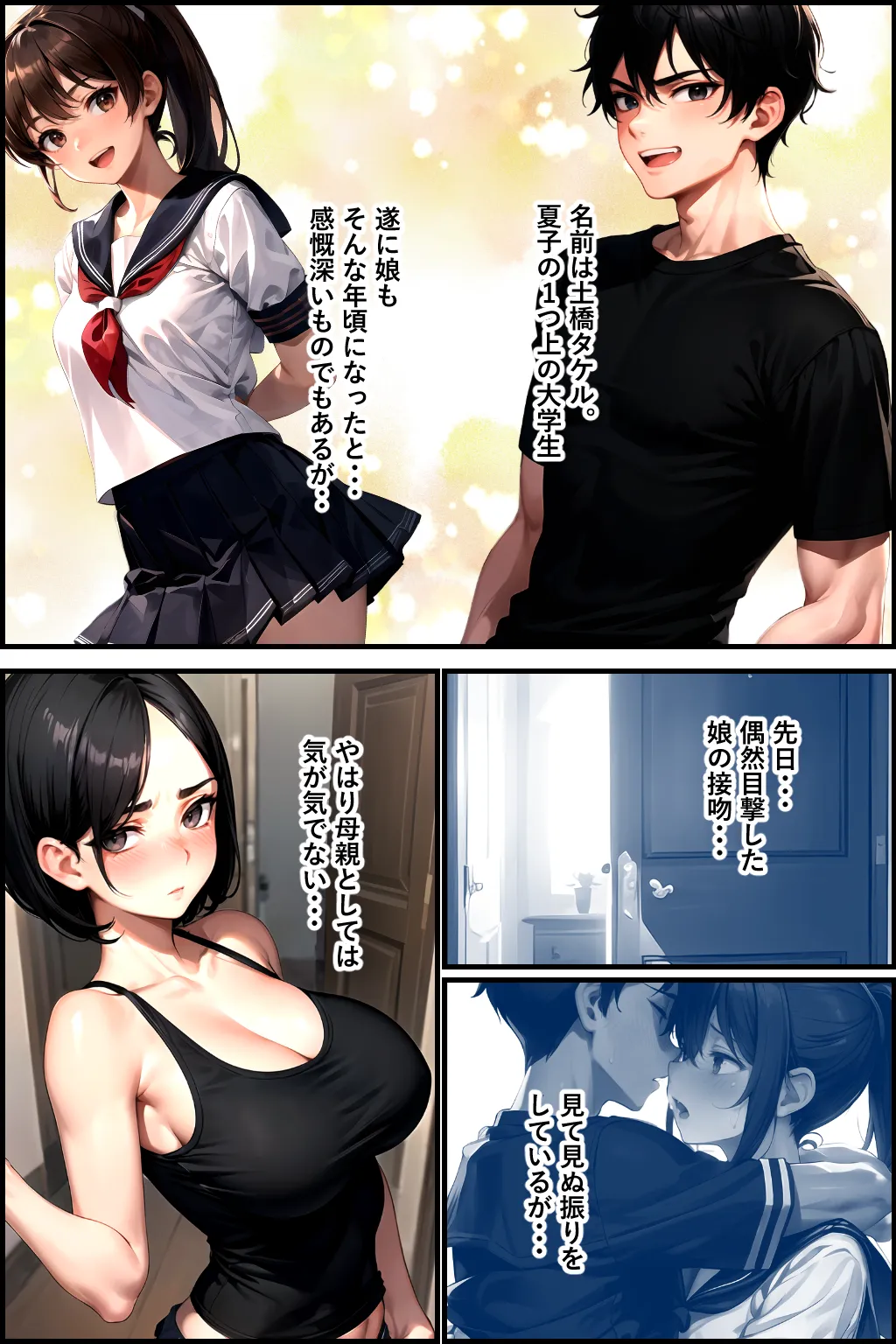 母娘娯楽(ゲーム)〜娘の彼氏に堕とされて〜 母親編 - 6ページ