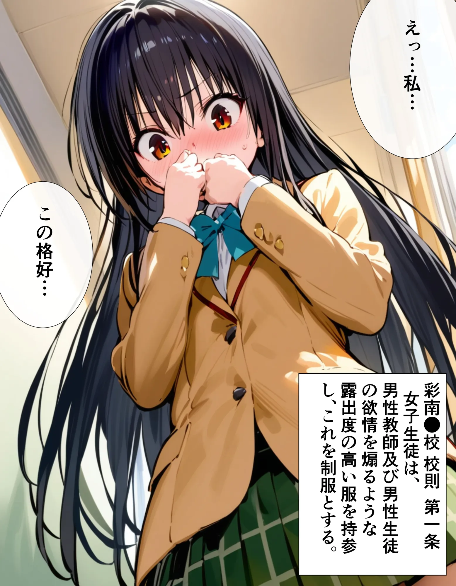 校則改変催●-ToL●VEるヒロインを洗脳して全員寝取る話- - 4ページ