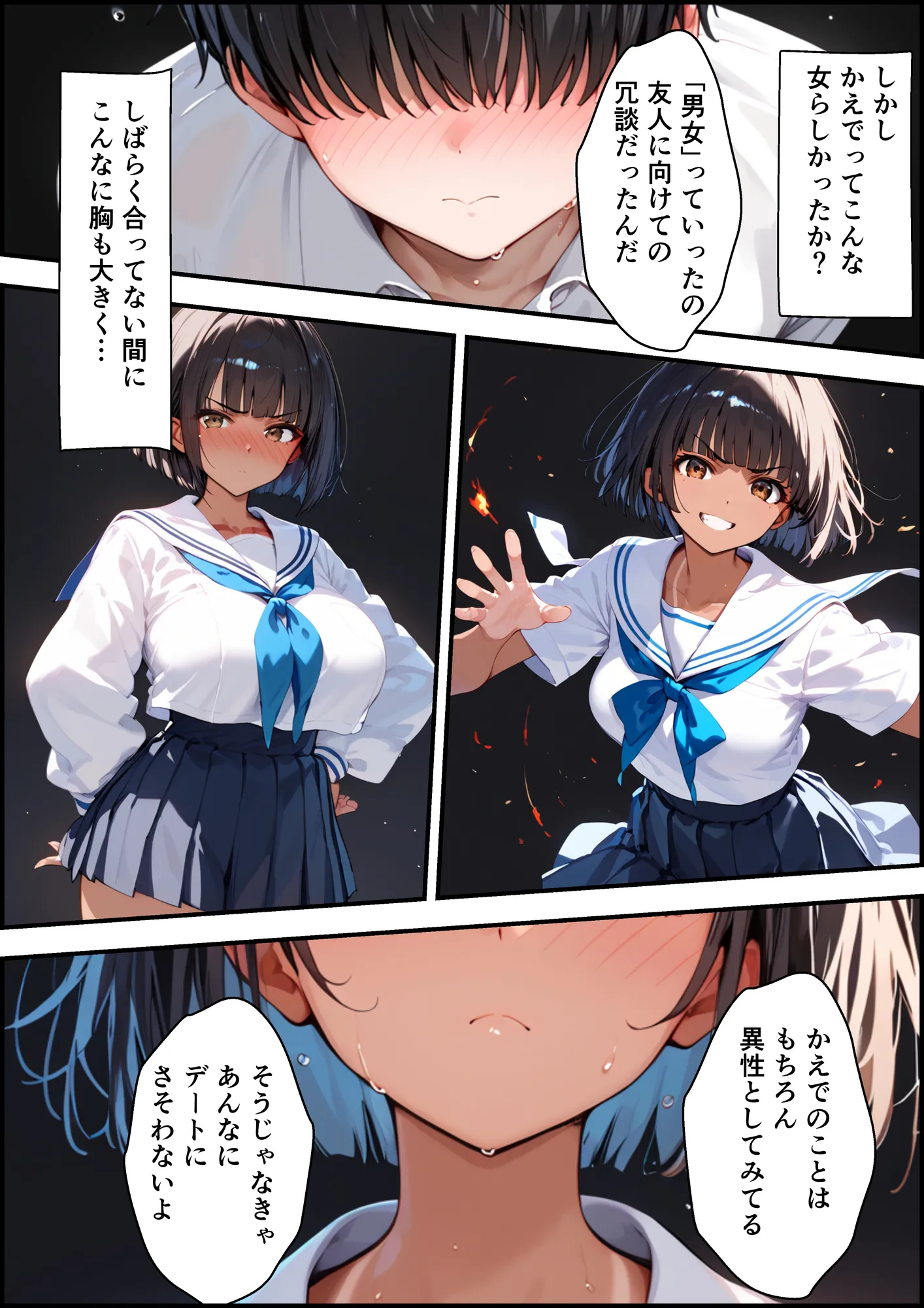 ボクっ娘幼馴染に告白したらNTR報告された話 - 5ページ