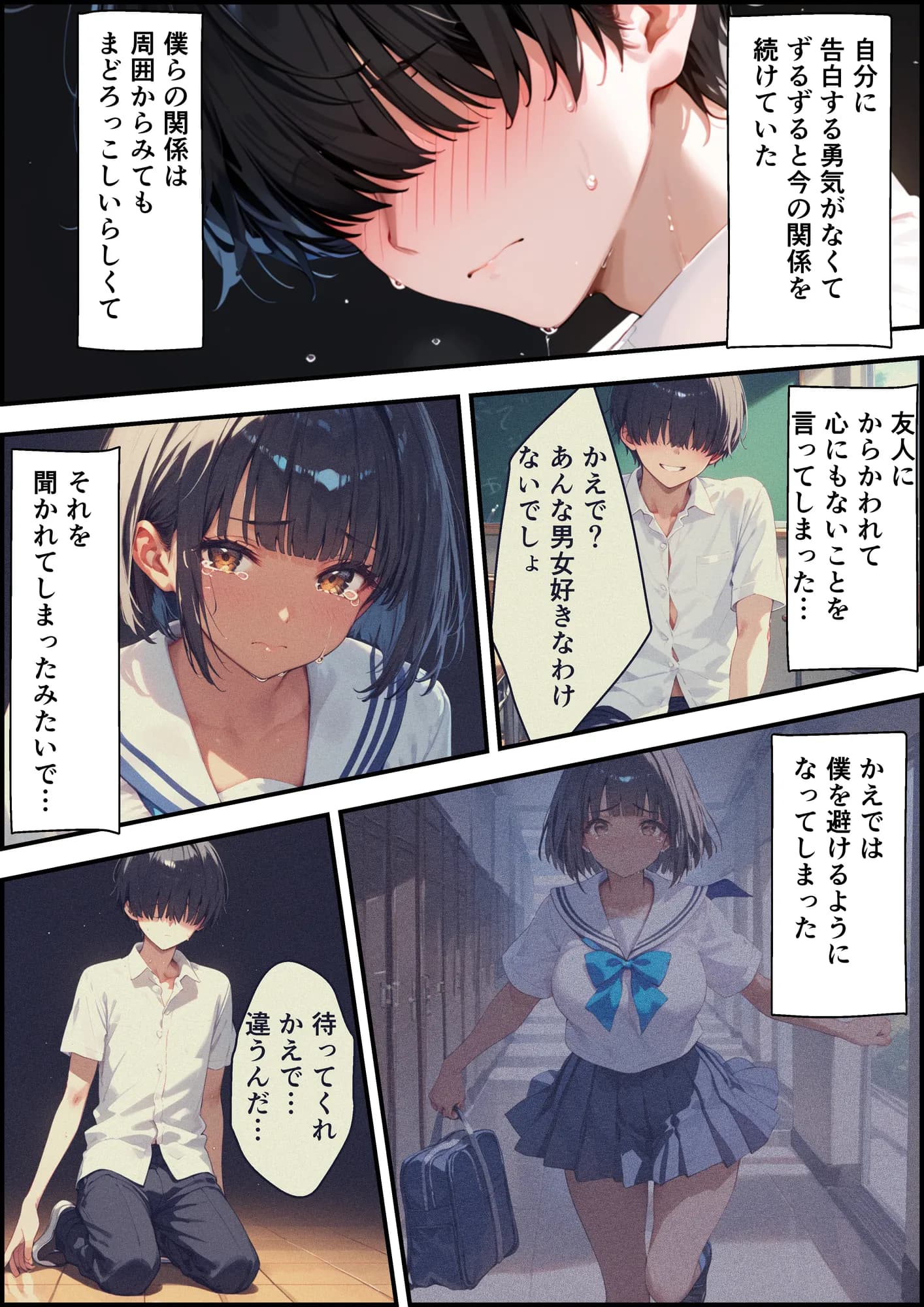 ボクっ娘幼馴染に告白したらNTR報告された話 - 7ページ