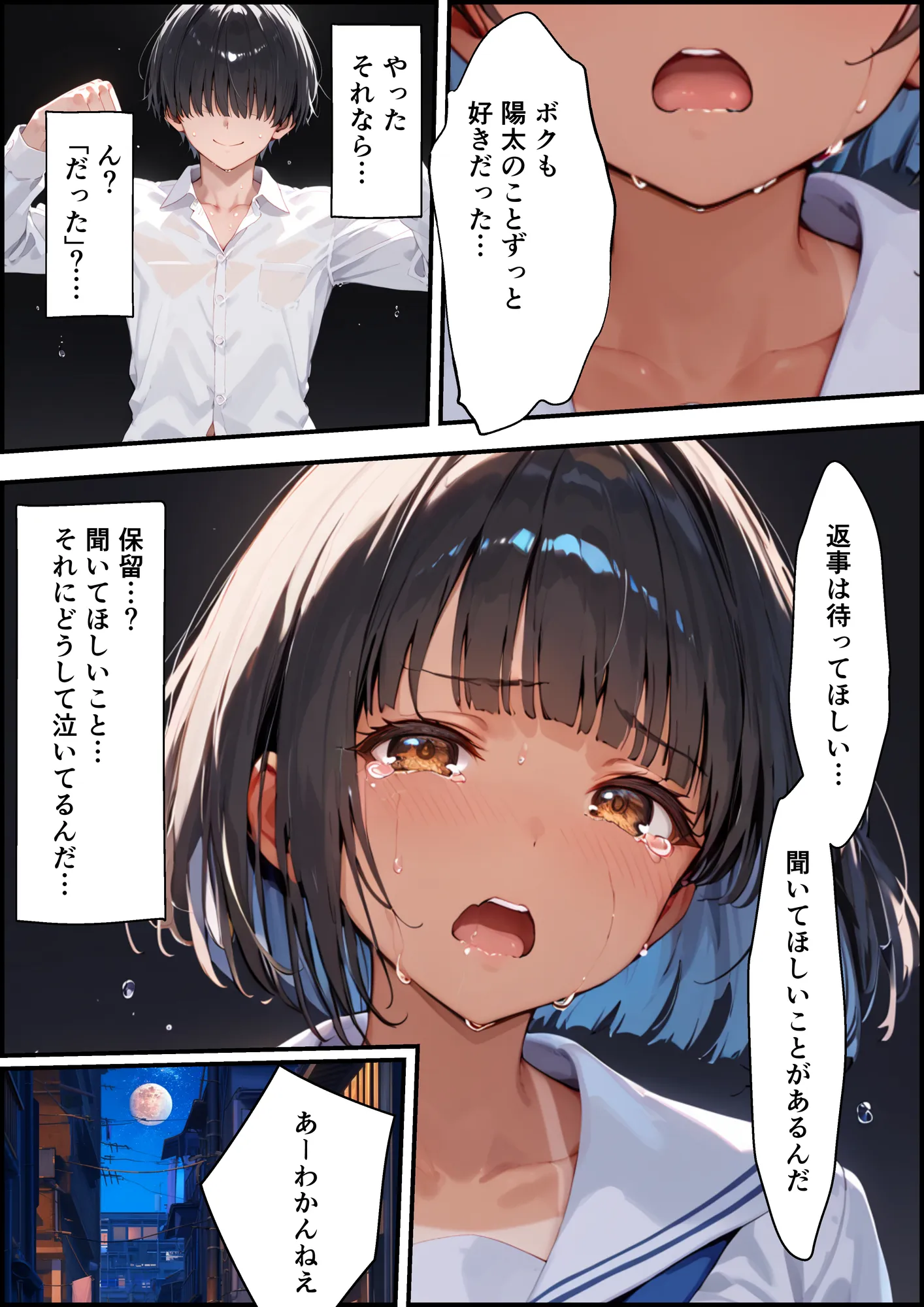 ボクっ娘幼馴染に告白したらNTR報告された話 - 9ページ