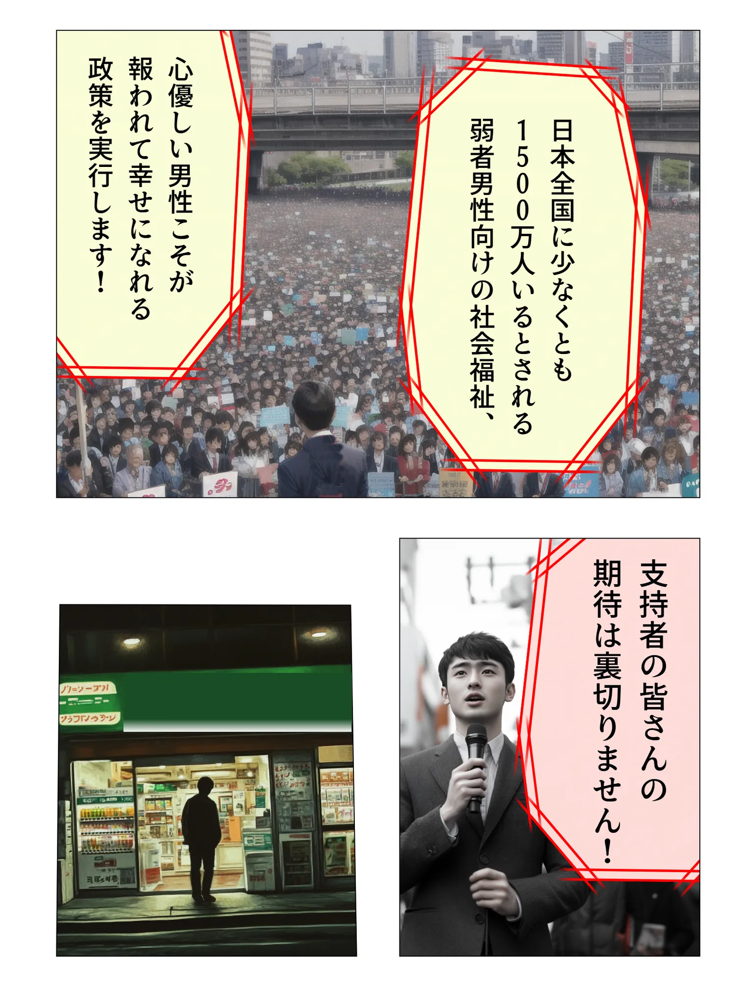 【無料体験あり・第1巻】弱者男性こそ美女とヤリまくれる正しい世界線 〜道端で倒れてる巨乳の命を救うの巻〜 - 3ページ