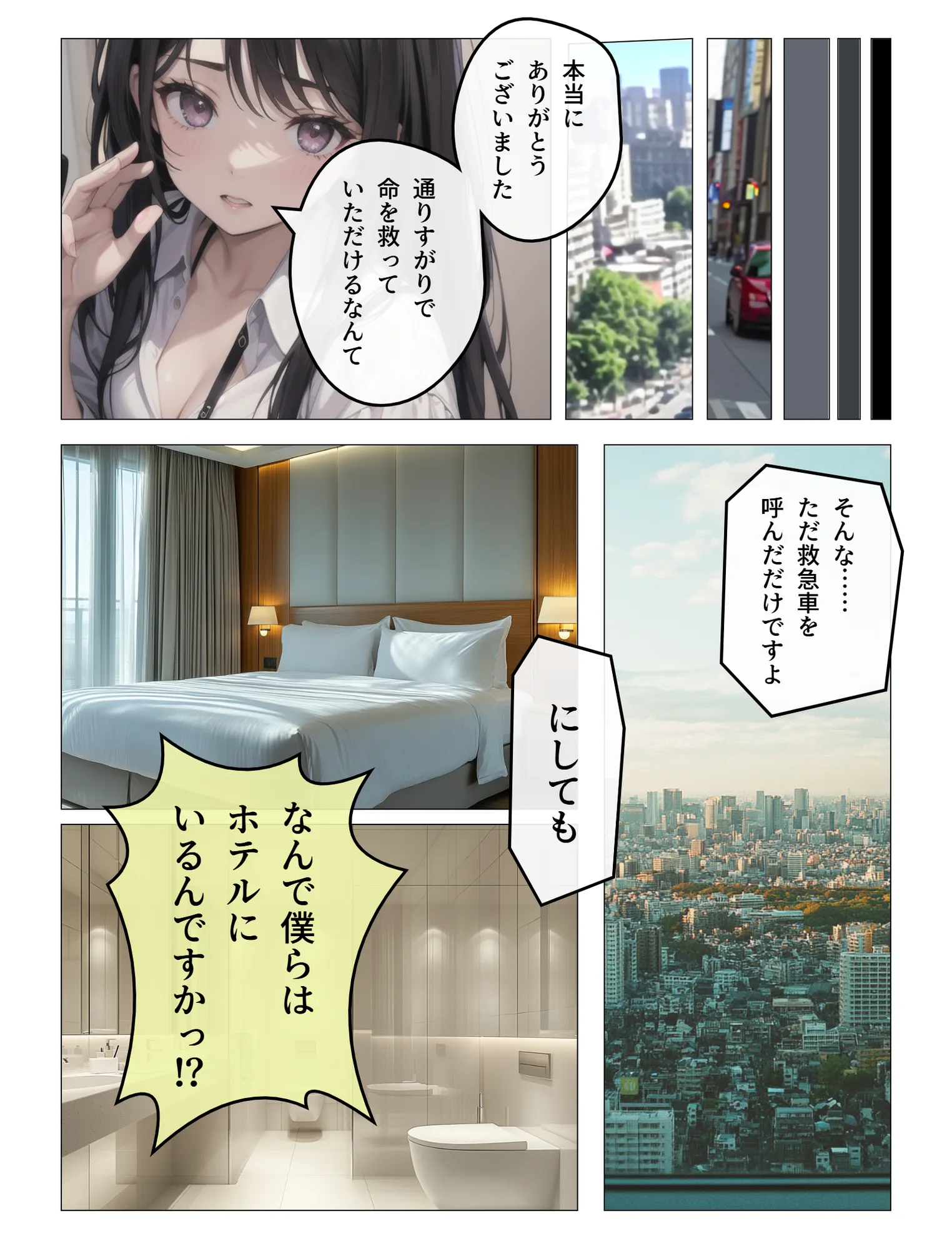 【無料体験あり・第1巻】弱者男性こそ美女とヤリまくれる正しい世界線 〜道端で倒れてる巨乳の命を救うの巻〜 - 12ページ