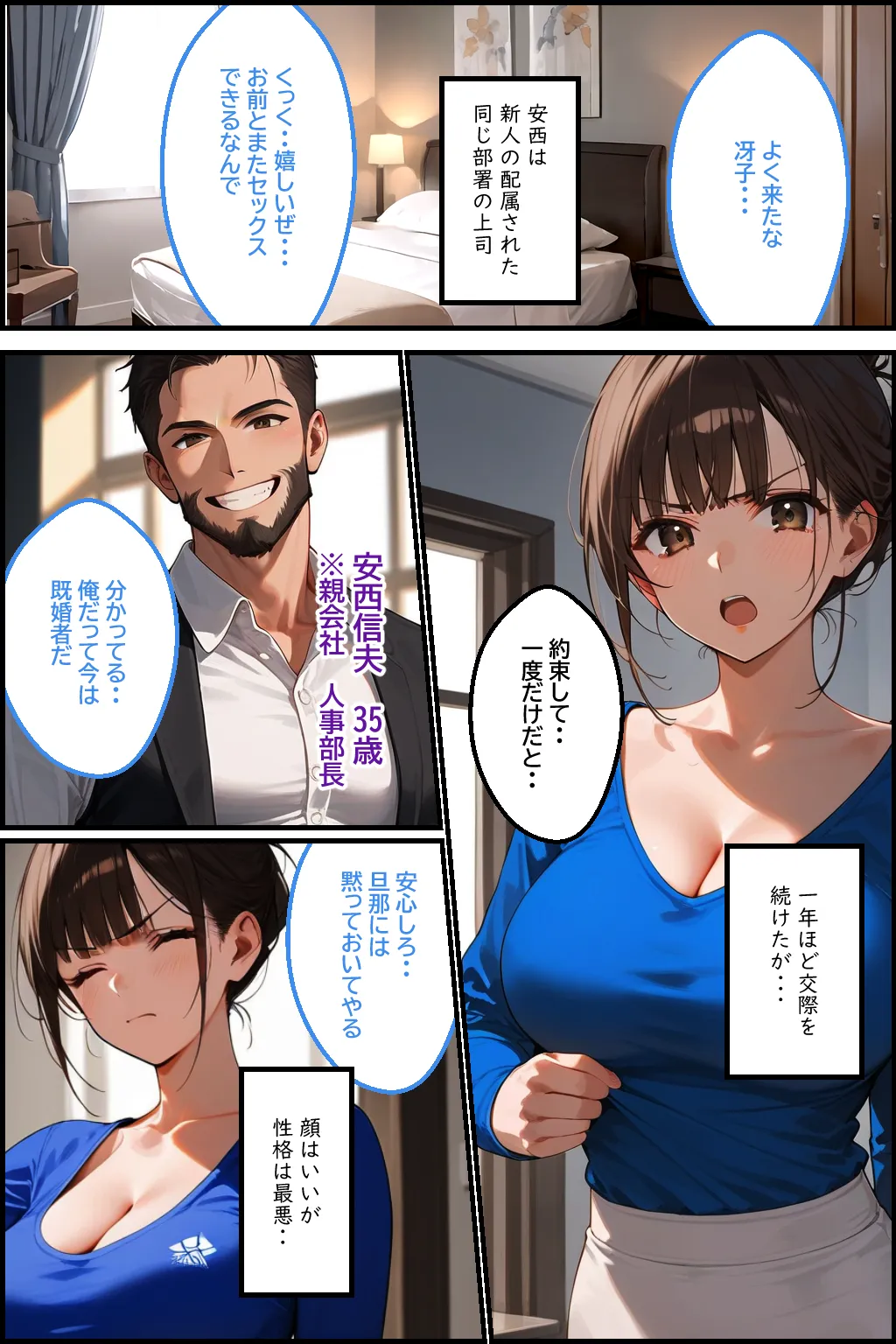 新 人妻専従契約 2 〜愛する夫の為・・元カレに抱かれた美人秘書の話〜 - 8ページ