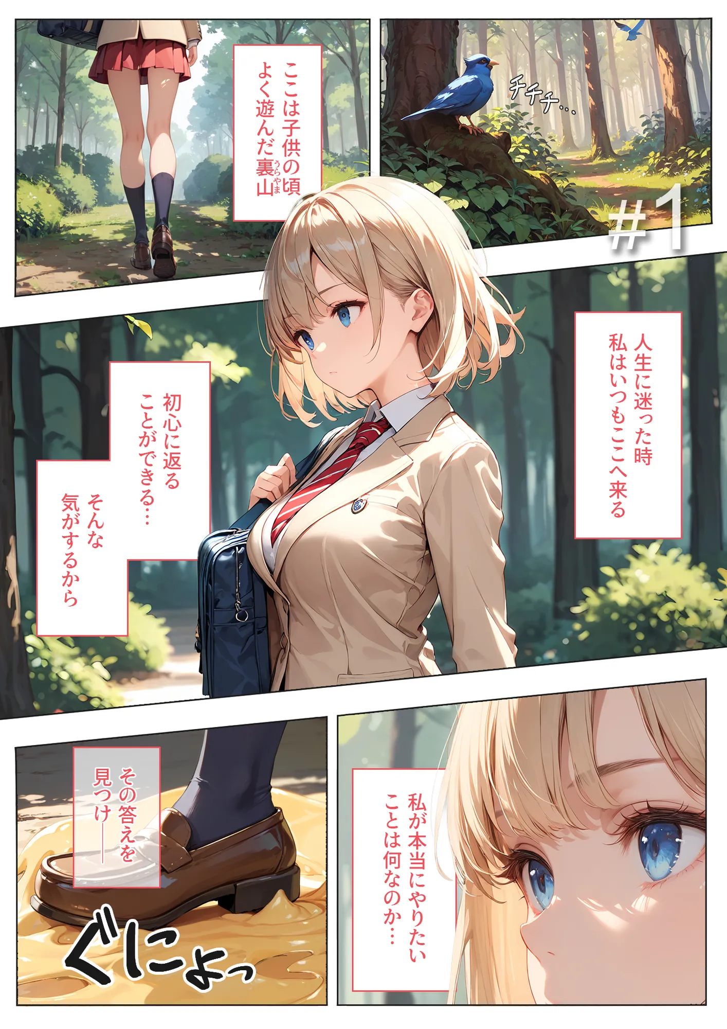 子○のシたことだから -○キの仕掛けたとりもちにJKが引っかかる- - 2ページ