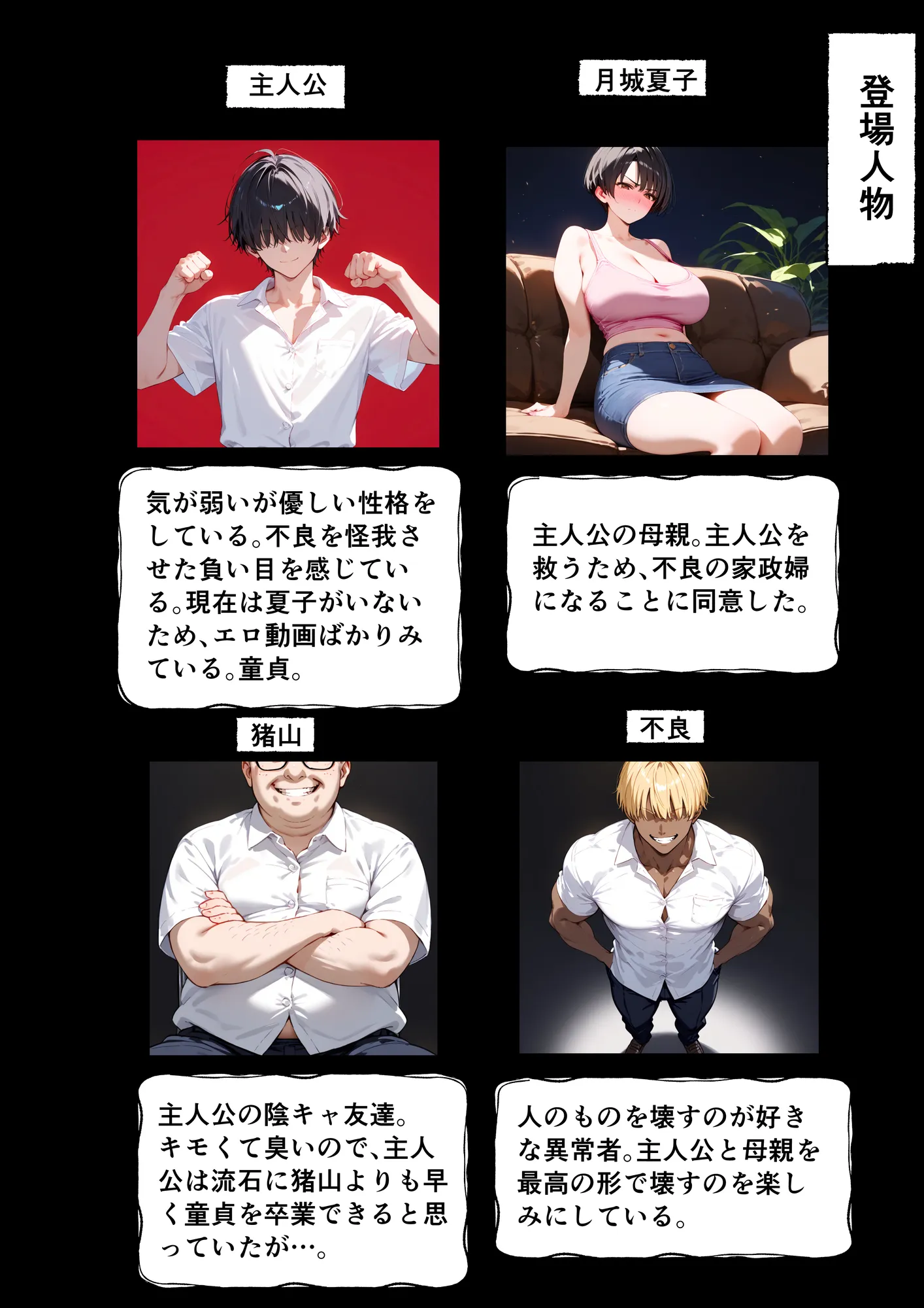 女手ひとつでボクを育ててくれた自慢の母がボクを守るためにいじめっ子の女になる話2 - 3ページ