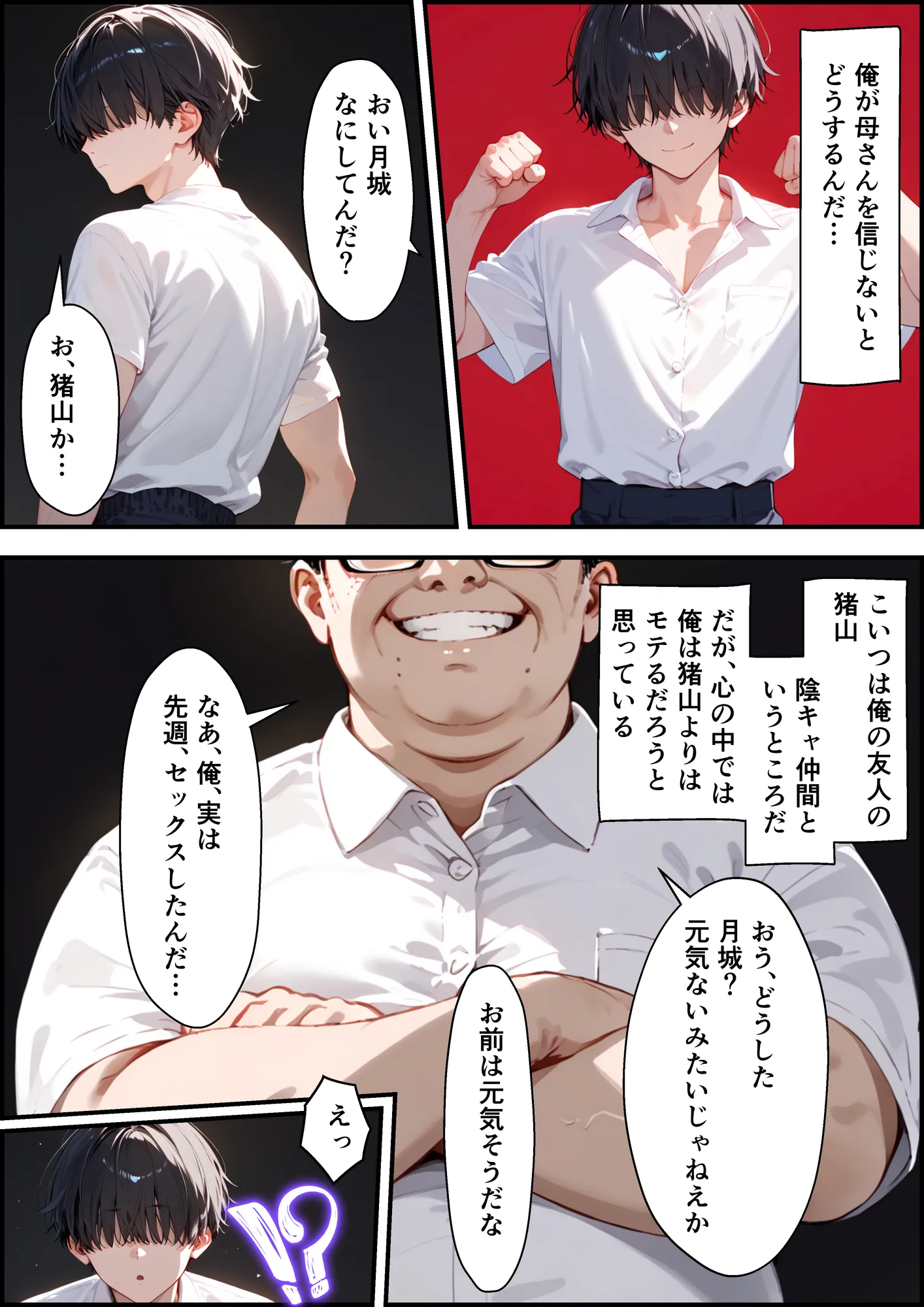 女手ひとつでボクを育ててくれた自慢の母がボクを守るためにいじめっ子の女になる話2 - 5ページ