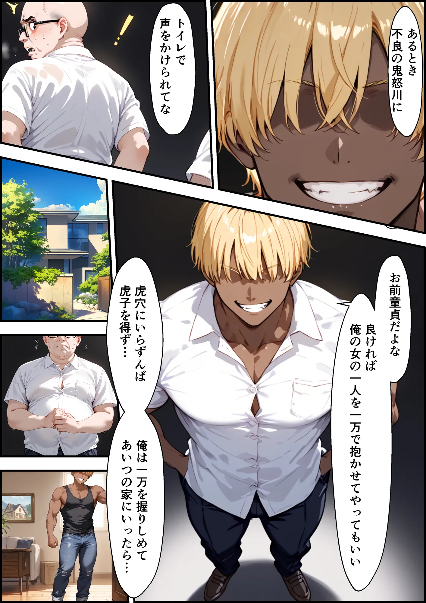 女手ひとつでボクを育ててくれた自慢の母がボクを守るためにいじめっ子の女になる話2 - 8ページ