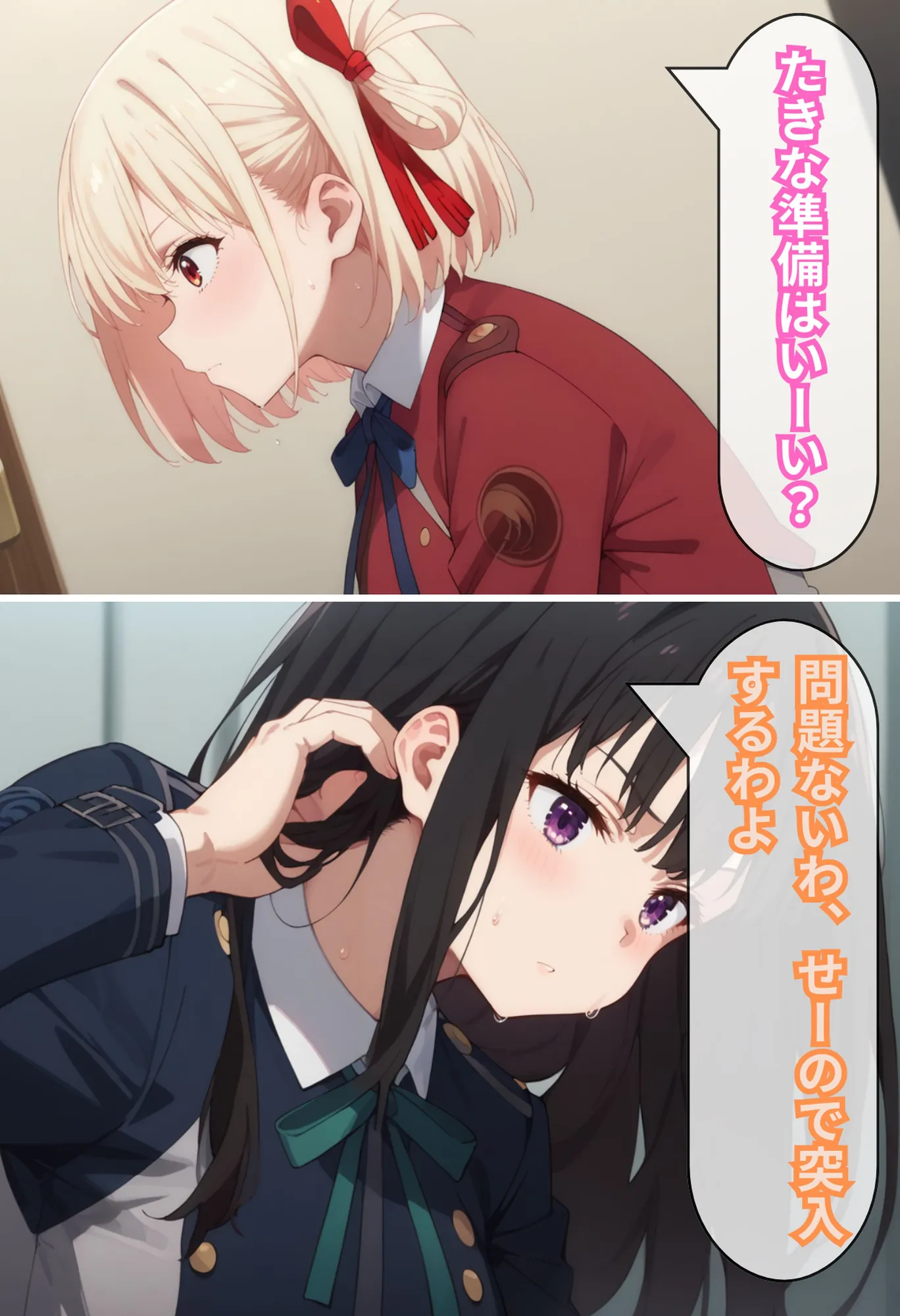 リコリコたきな恥辱調教 - 1ページ