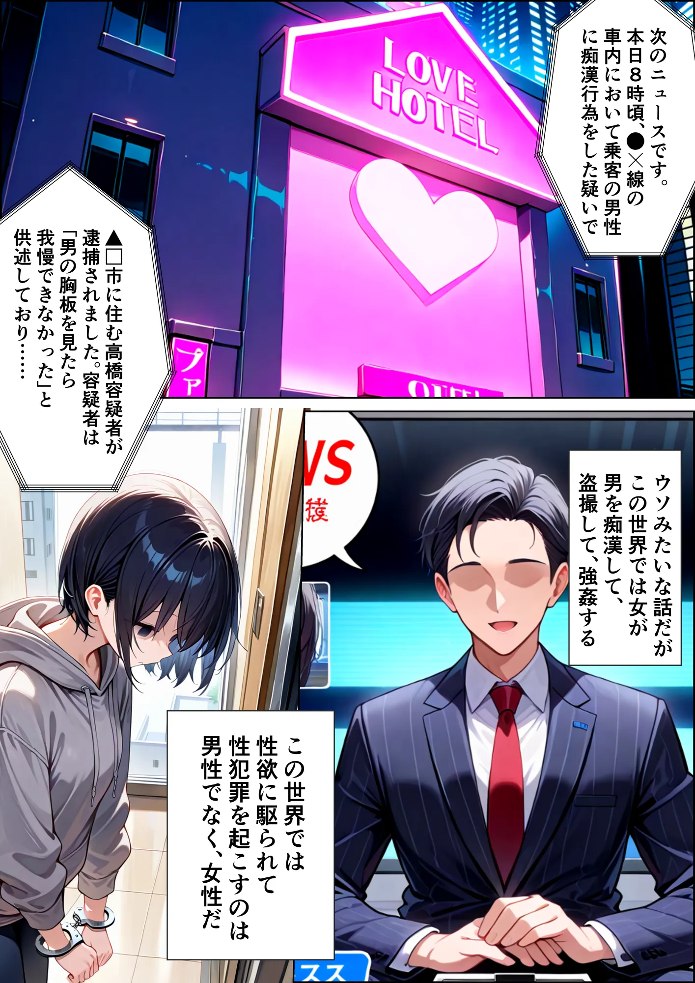 〜貞操逆転アニメハーレム〜転生したら女余りの天国だった件 - 12ページ