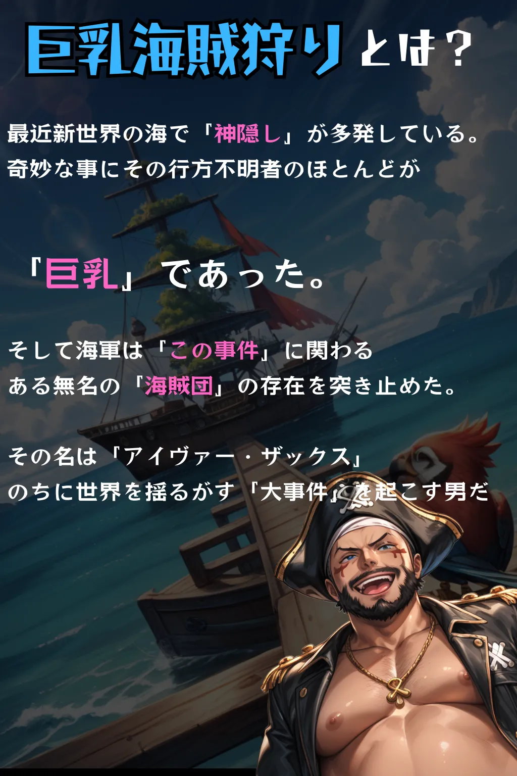 巨乳海賊狩り 1 〜盗まれた泥棒猫の心と肉体〜 - 2ページ