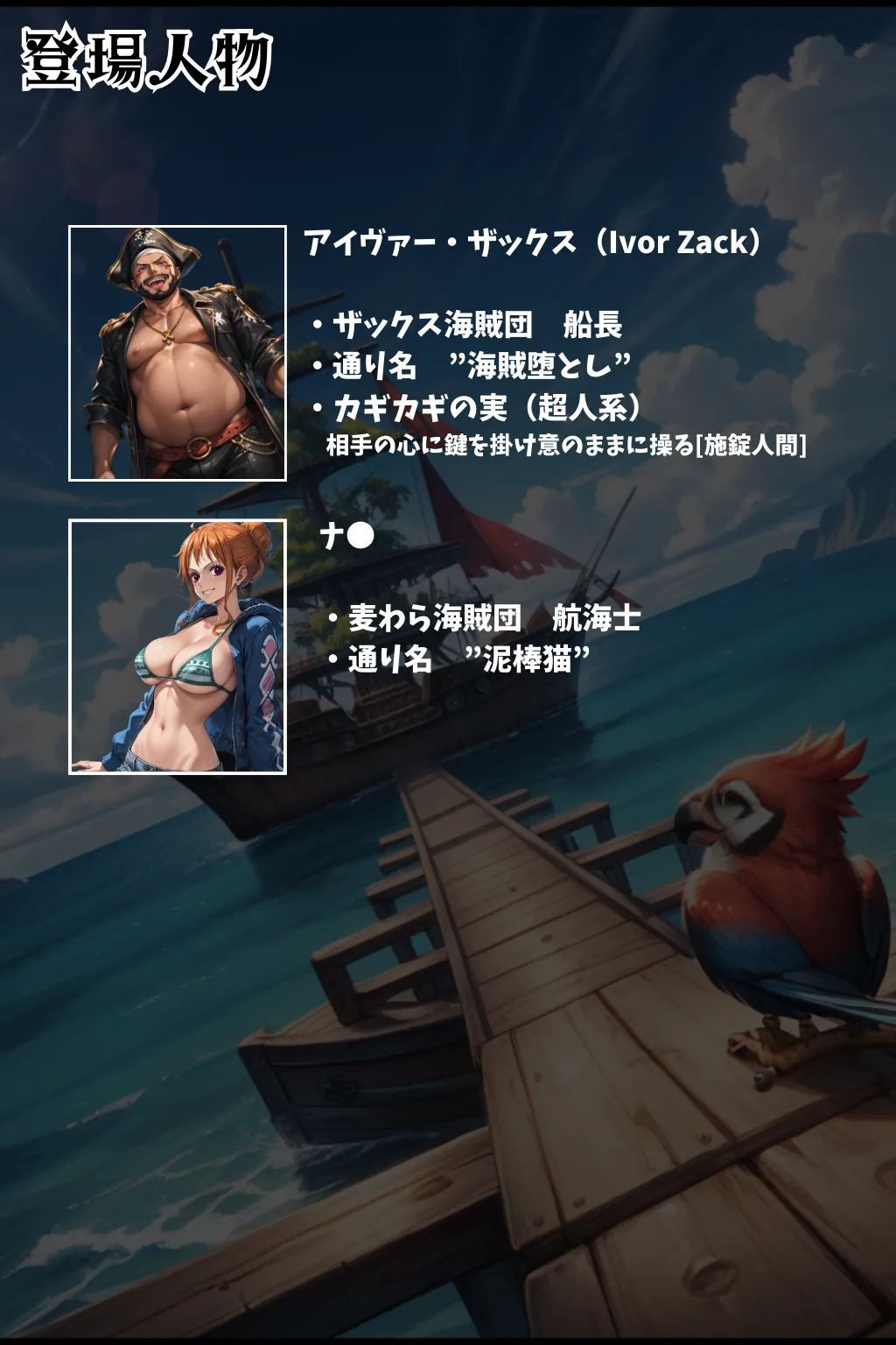 巨乳海賊狩り 1 〜盗まれた泥棒猫の心と肉体〜 - 3ページ