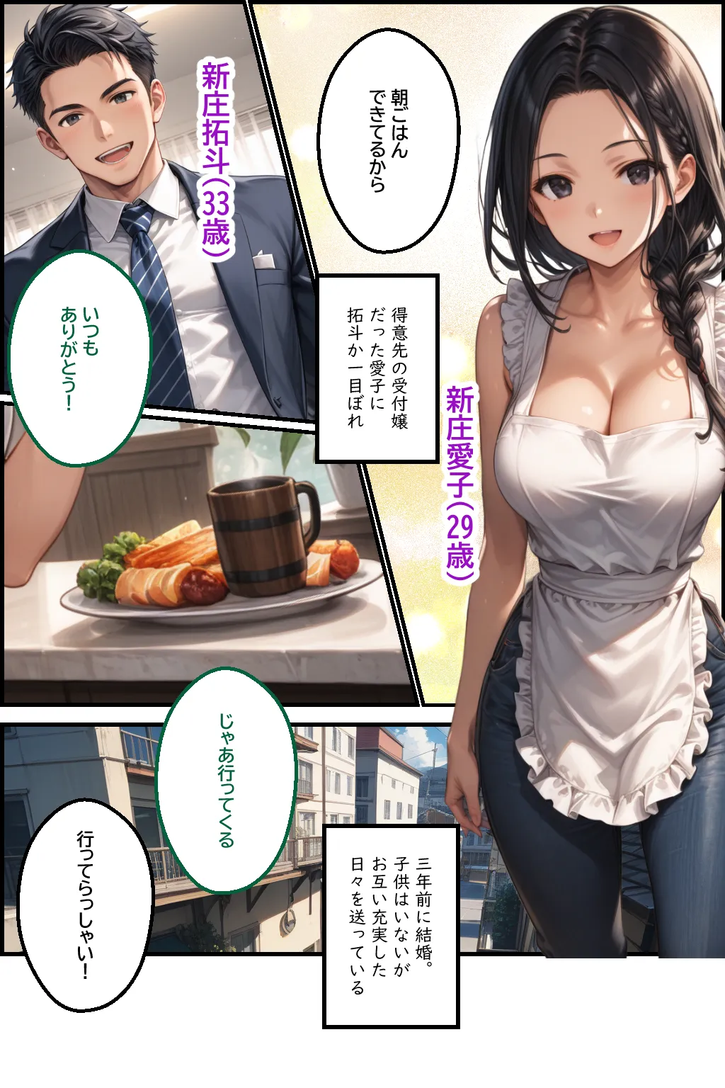 最愛の妻を信頼する上司に寝取られました。前編 - 4ページ