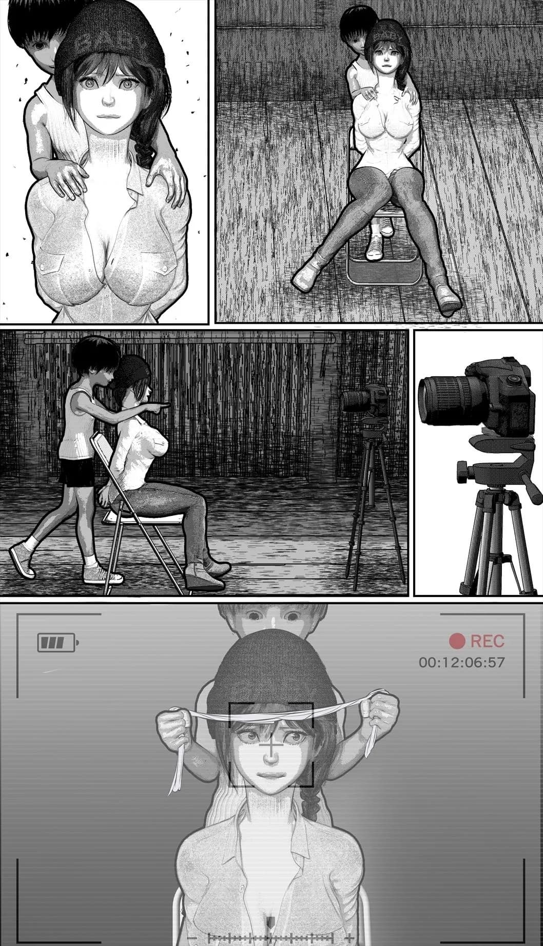 首絞め!漫画・スナッフシリーズ「三部作総集編」/首絞めリョナ・コミック作品 - 20ページ