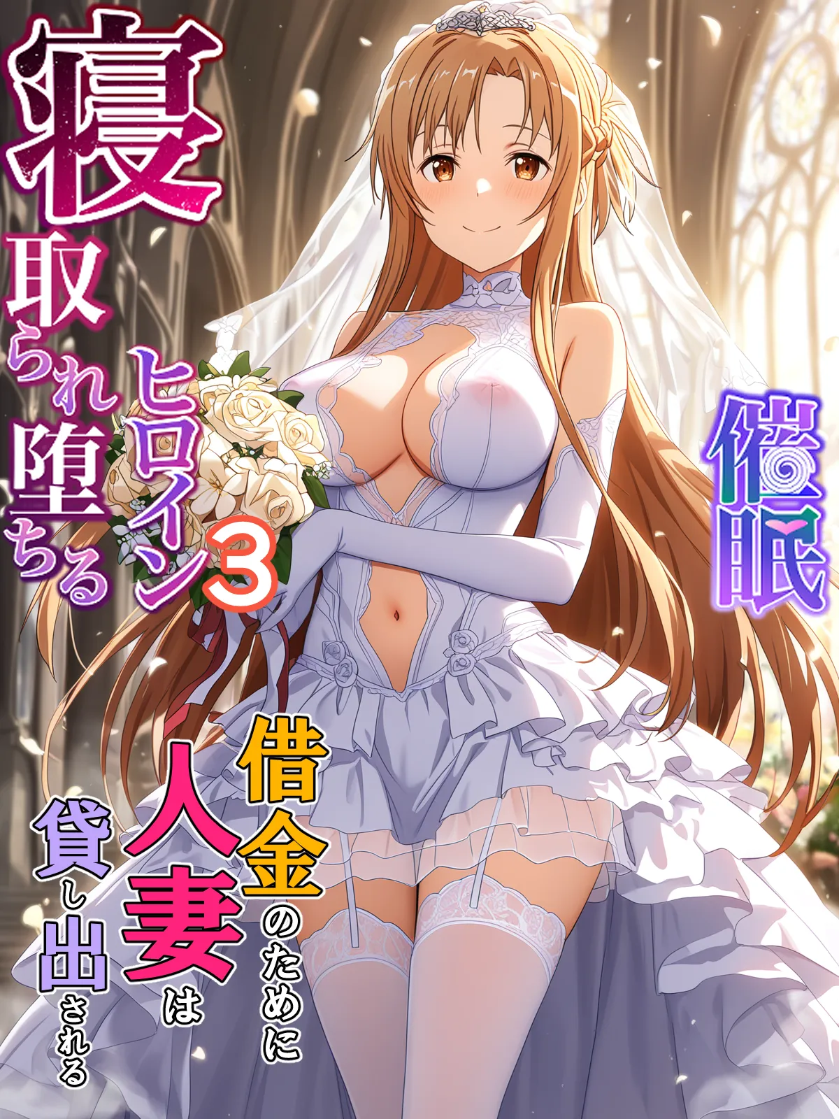 寝取られ堕ちるヒロイン SA〇 アスナ3 -借金で嫁を貸出す話- - 1ページ