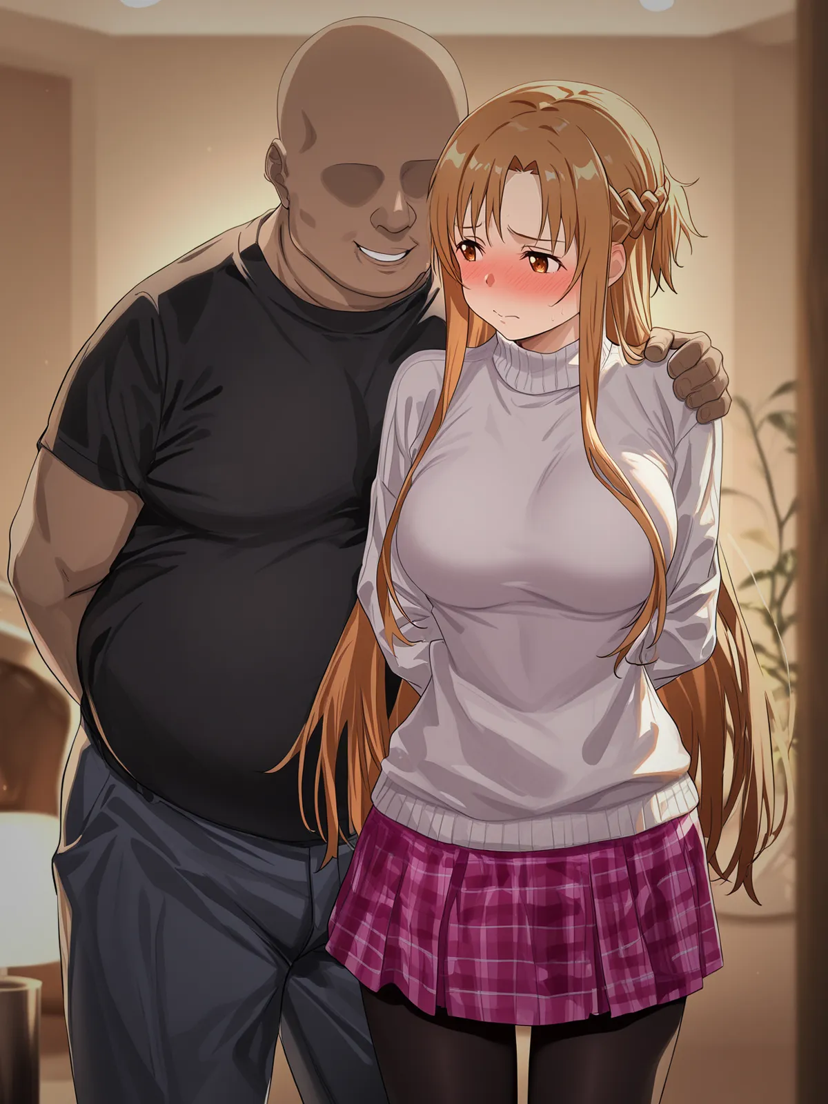 寝取られ堕ちるヒロイン SA〇 アスナ3 -借金で嫁を貸出す話- - 24ページ