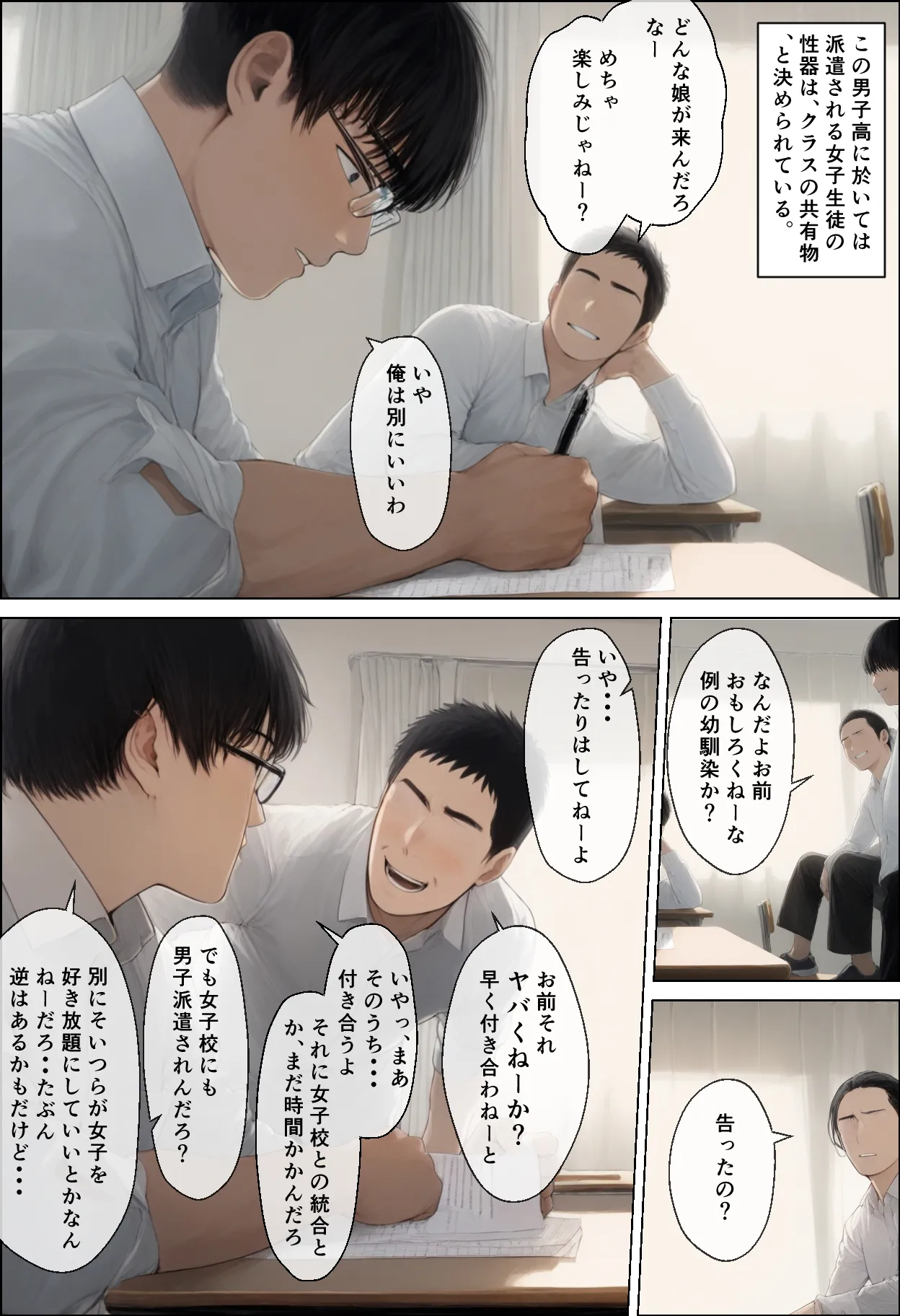 大好きな幼馴染が、クラスの肉便器になる話 - 5ページ