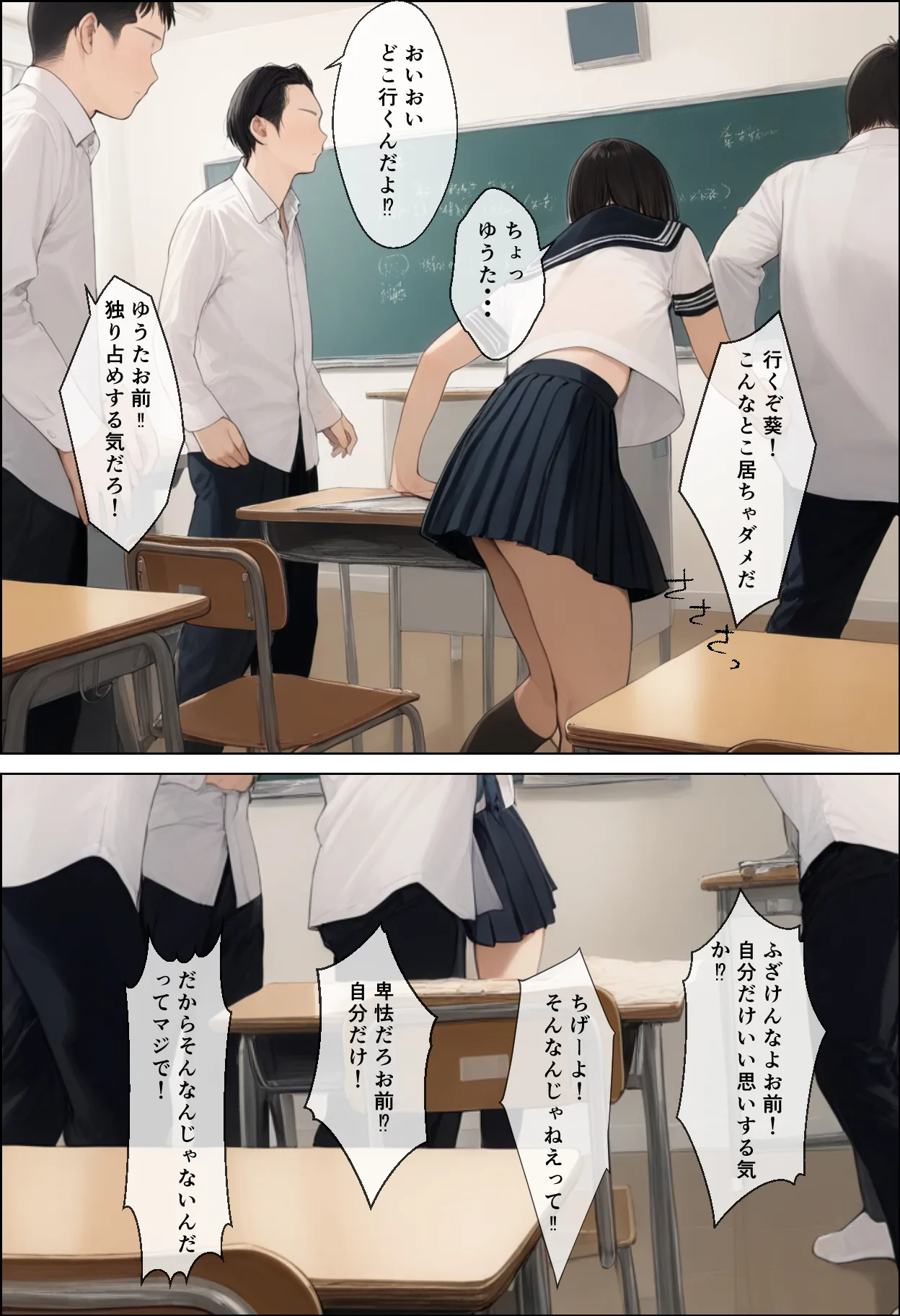 大好きな幼馴染が、クラスの肉便器になる話 - 12ページ