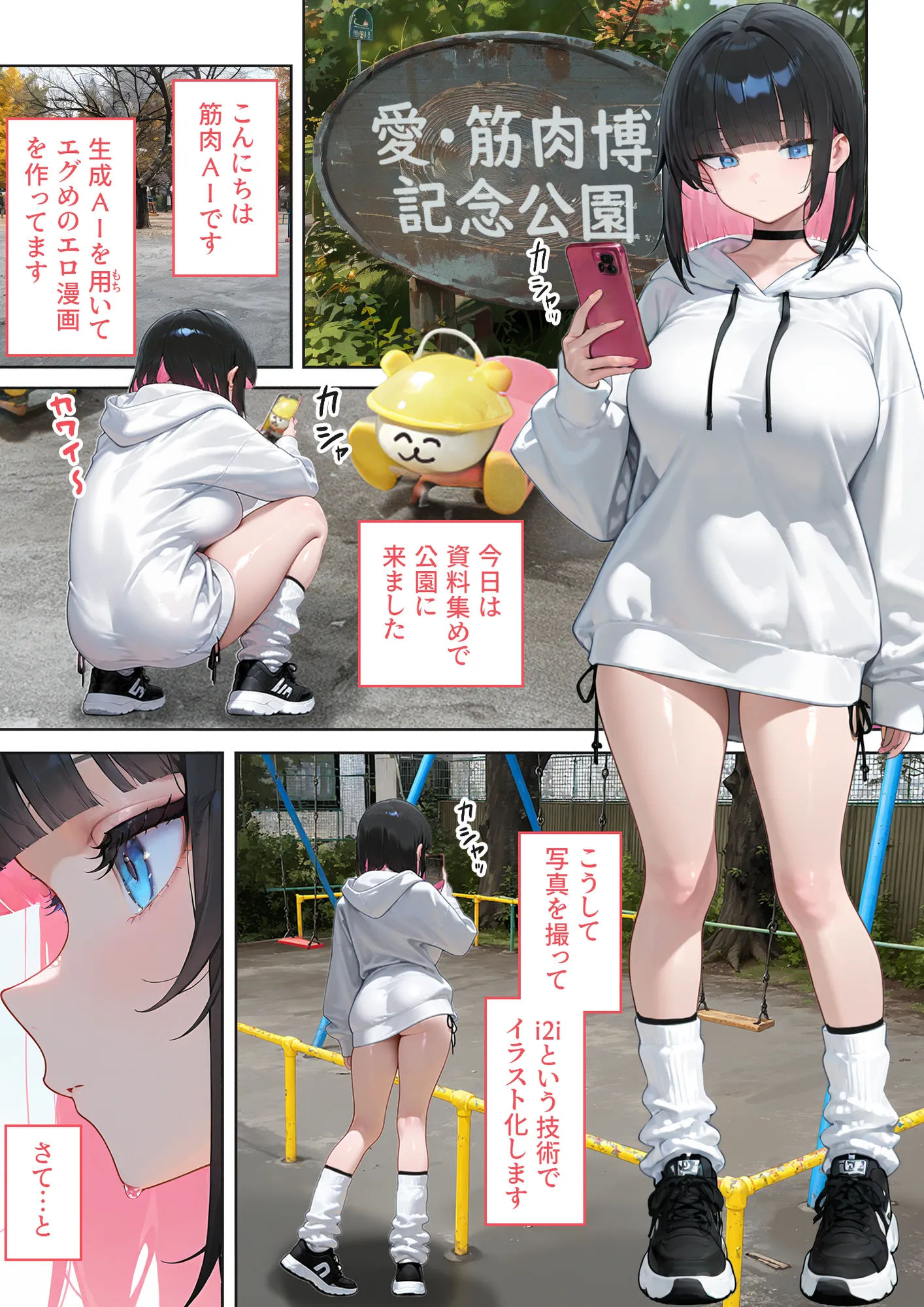 筋肉AIの男子便所資料集め日記 - 3ページ