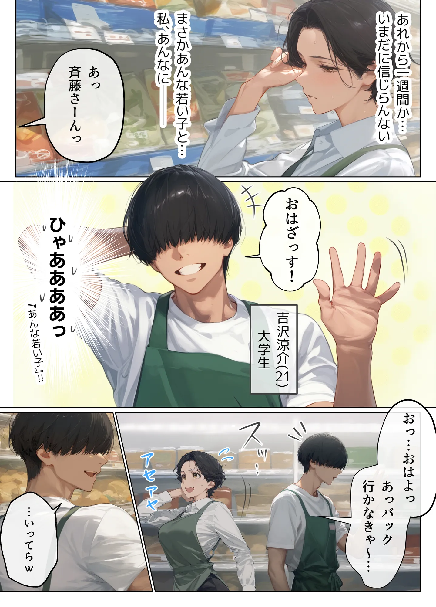 バ先のパート主婦(41)とセフレになったので週三で濃厚変態セックスを仕込んだら乳首ピアスと肛門で発情するド変態主婦になった話 - 3ページ