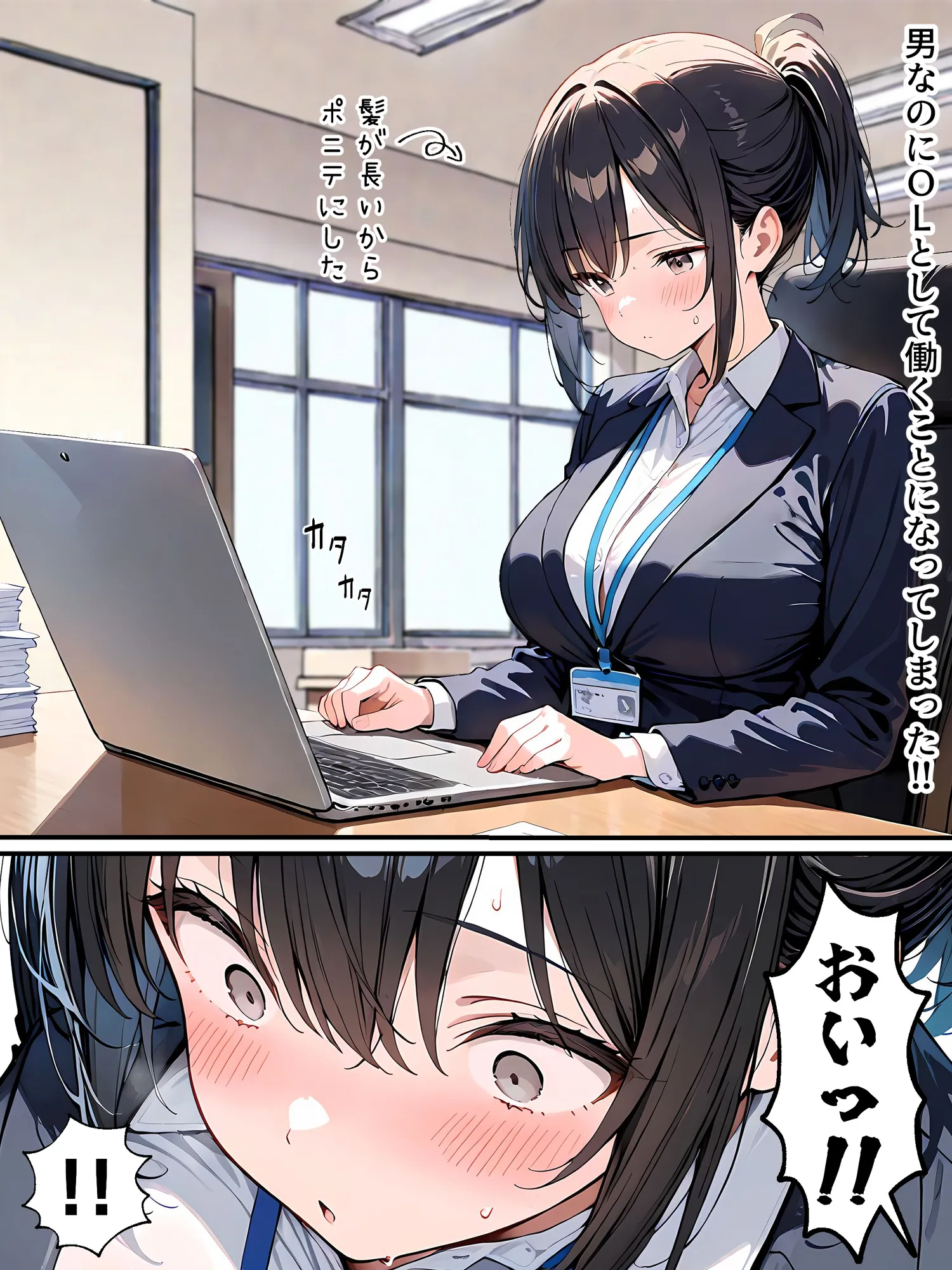 女体化したら性処理係に配置換えされた話 - 10ページ