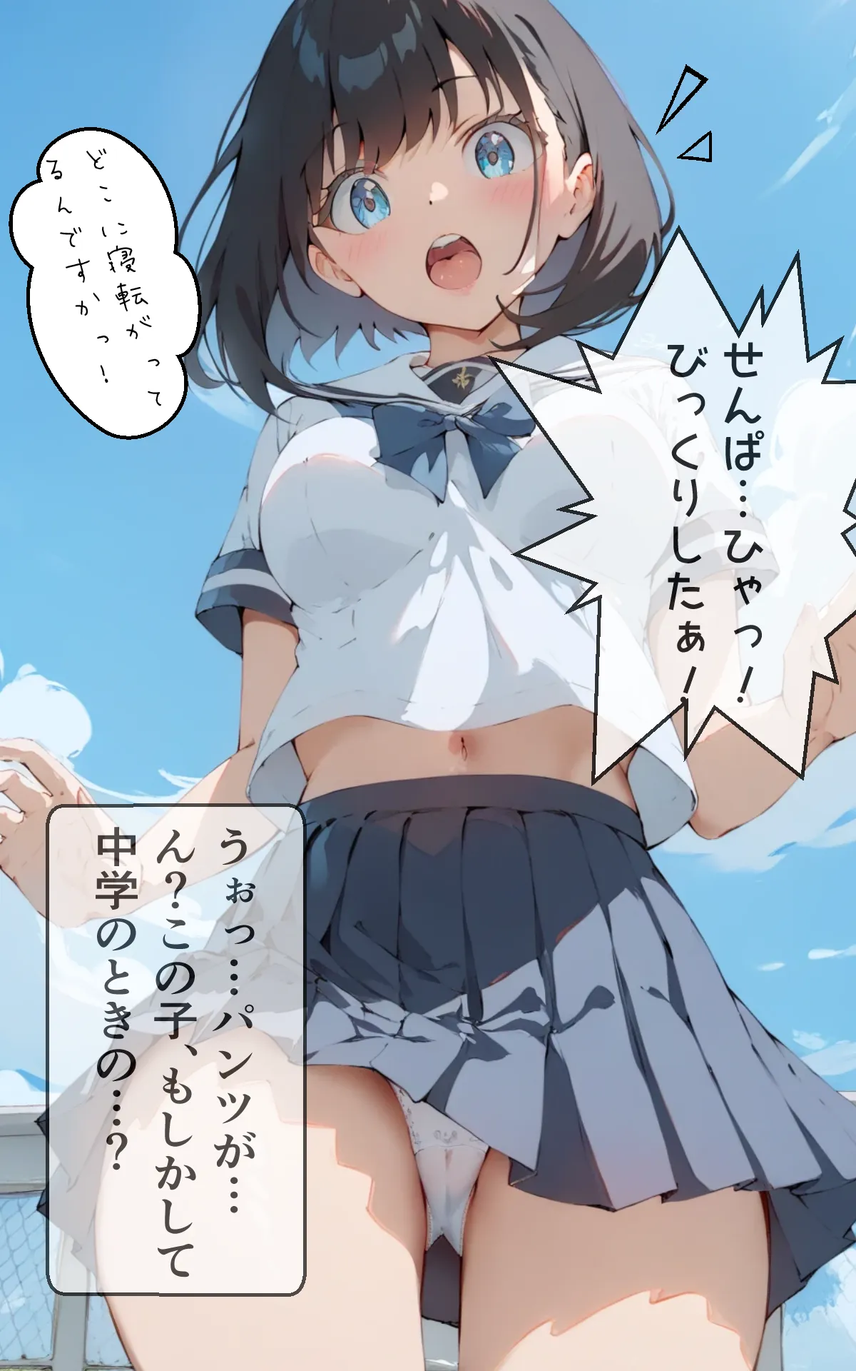 健気で元気っ子な後輩と甘々初えっち - 3ページ