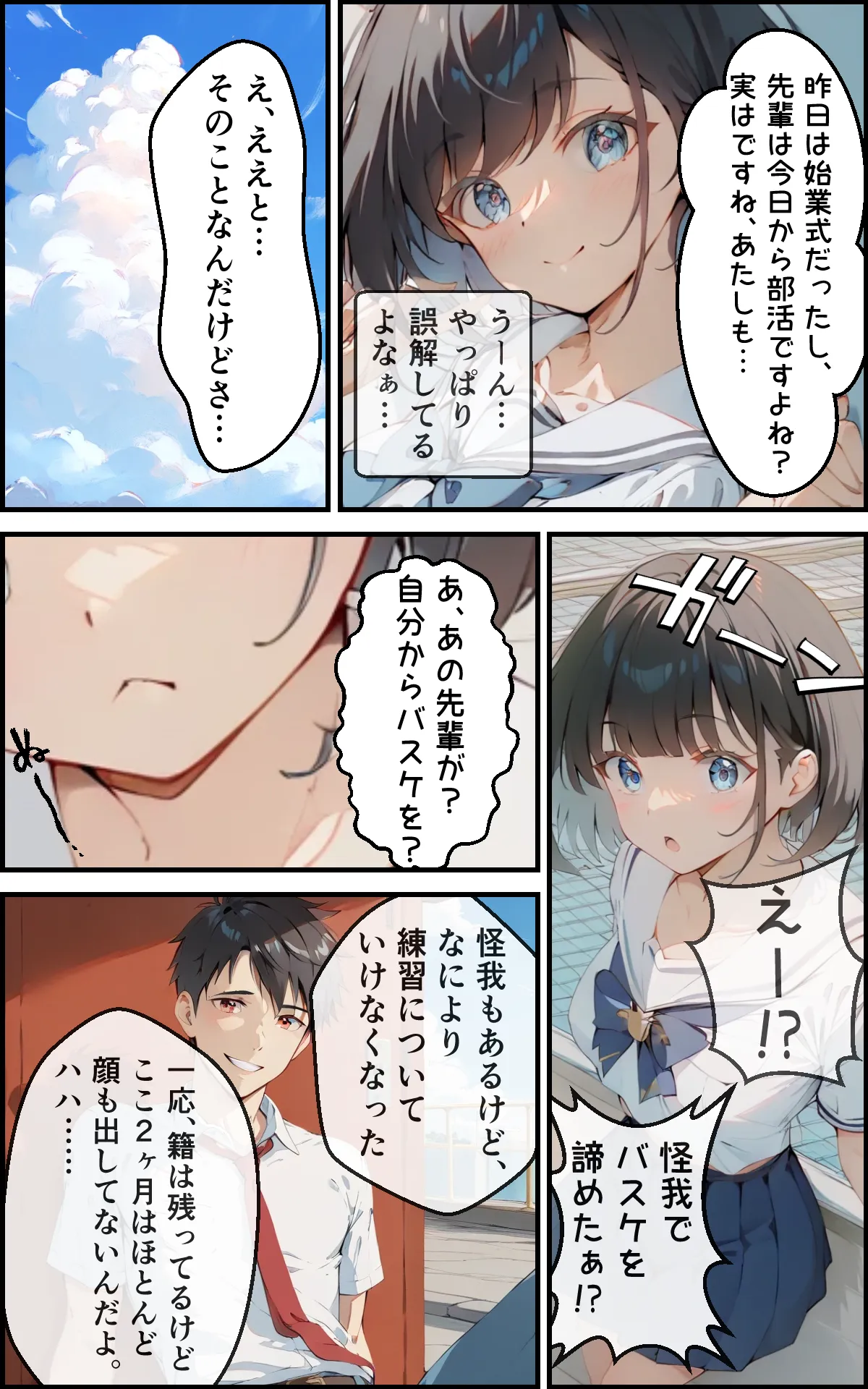 健気で元気っ子な後輩と甘々初えっち - 5ページ