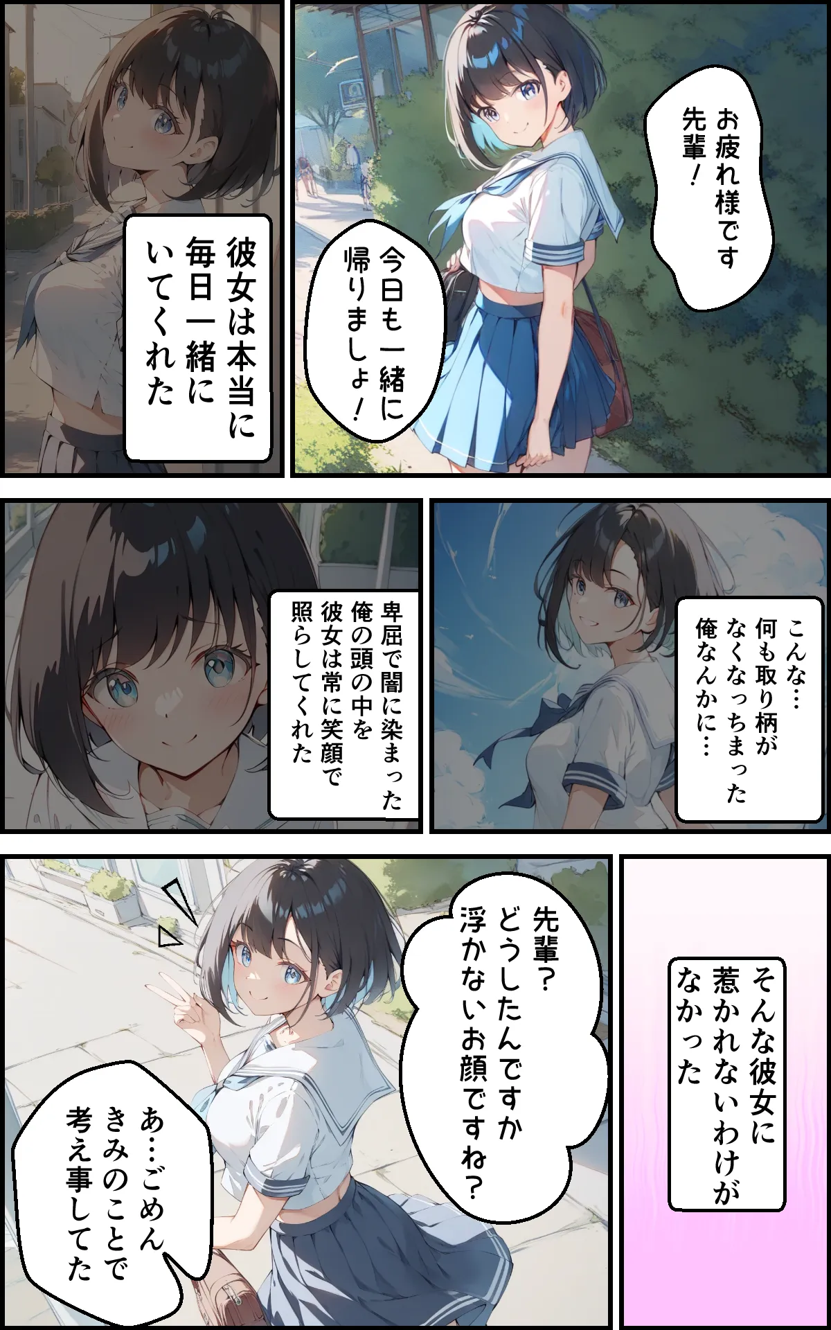 健気で元気っ子な後輩と甘々初えっち - 11ページ