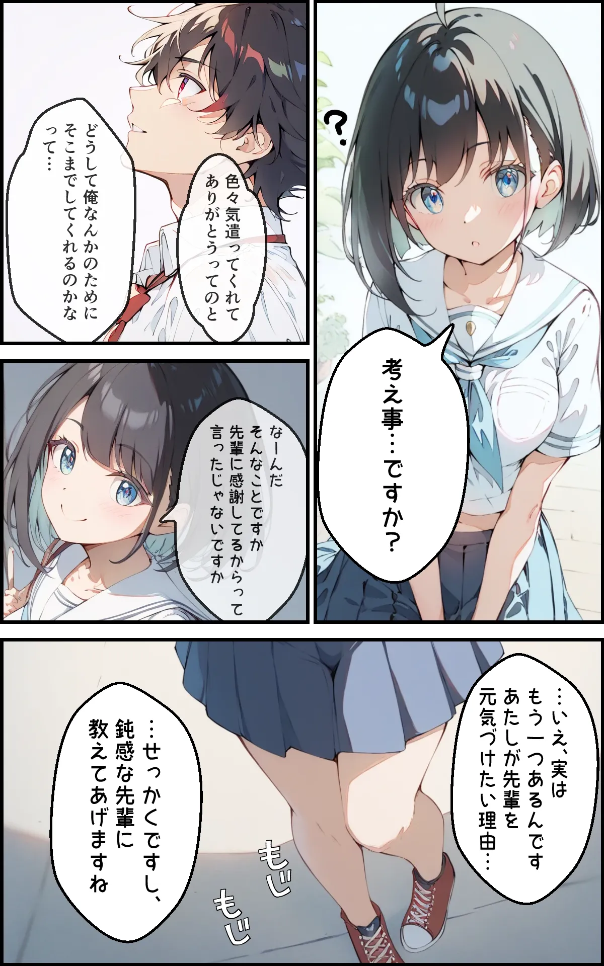 健気で元気っ子な後輩と甘々初えっち - 12ページ