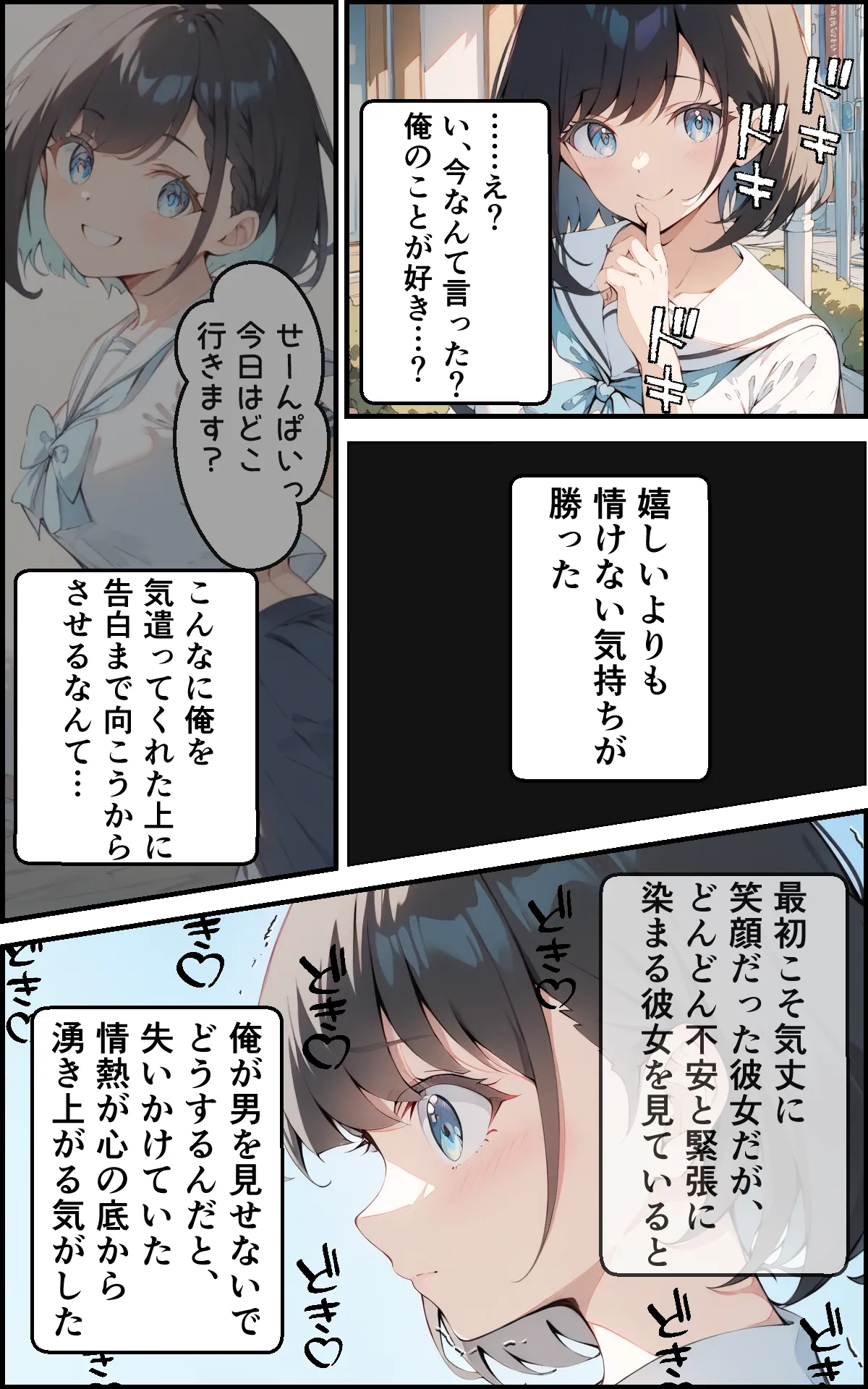 健気で元気っ子な後輩と甘々初えっち - 14ページ