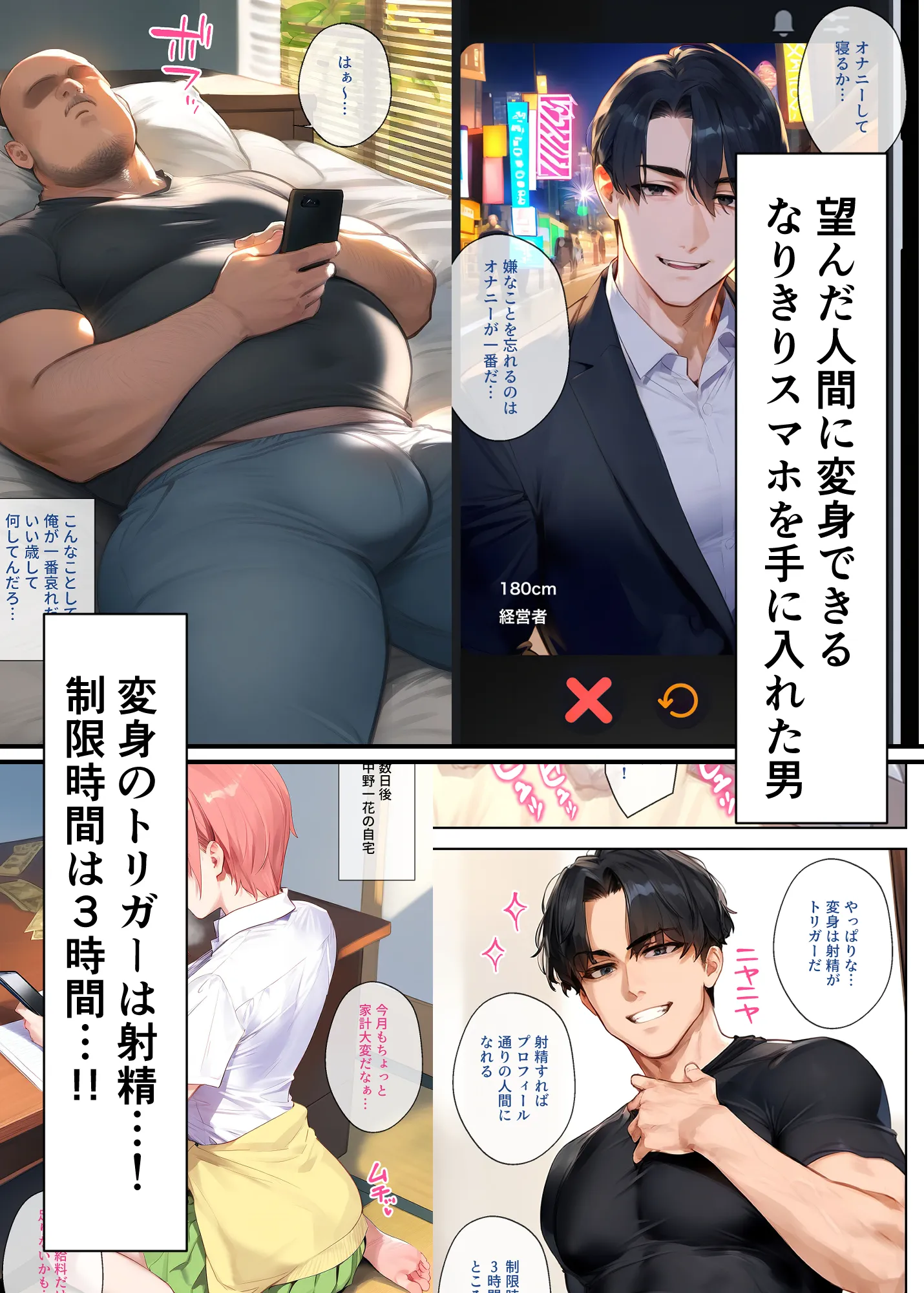 なりきりスマホでパパ活!中●三玖編 - 2ページ