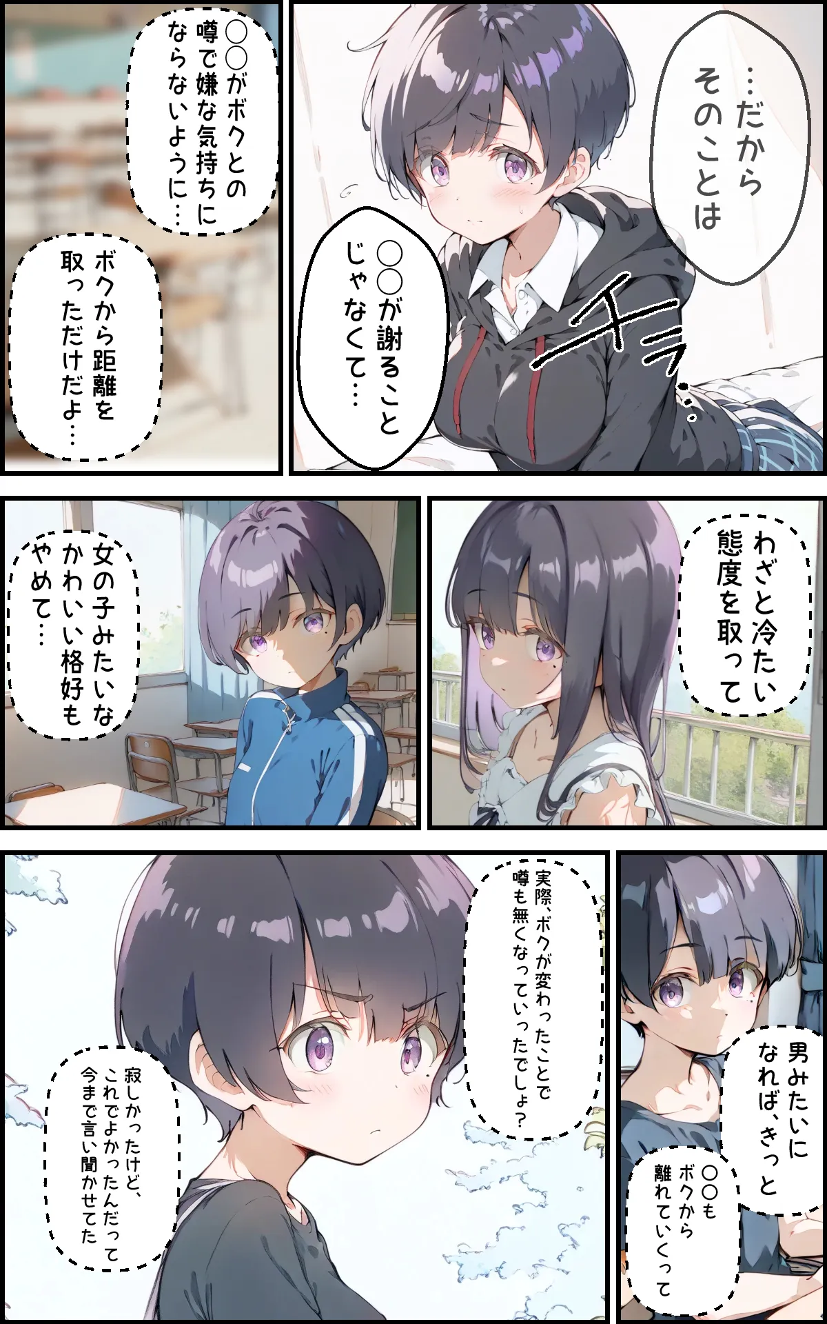 巨乳ボクっ娘幼馴染と甘々初えっち - 13ページ