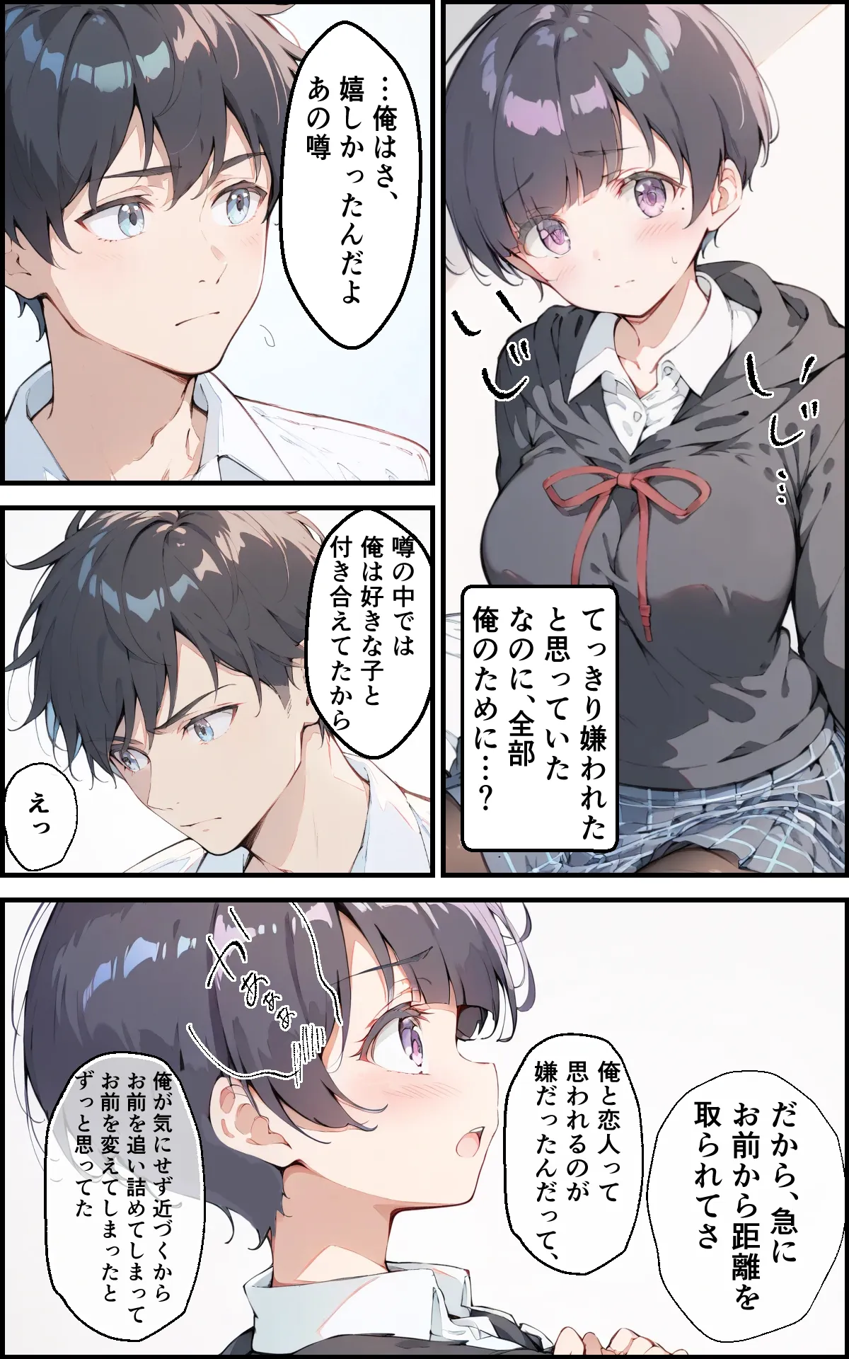 巨乳ボクっ娘幼馴染と甘々初えっち - 14ページ