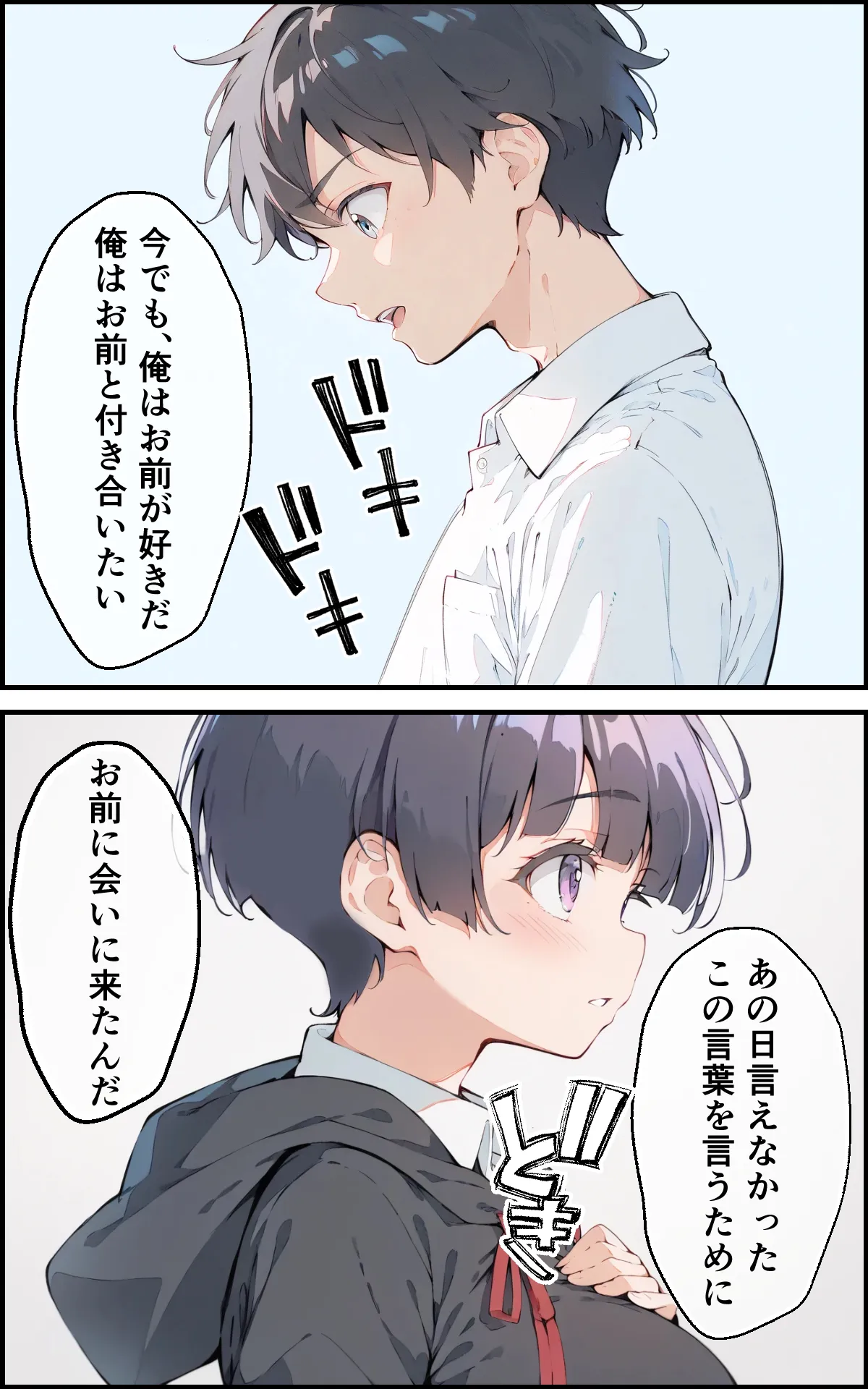 巨乳ボクっ娘幼馴染と甘々初えっち - 17ページ