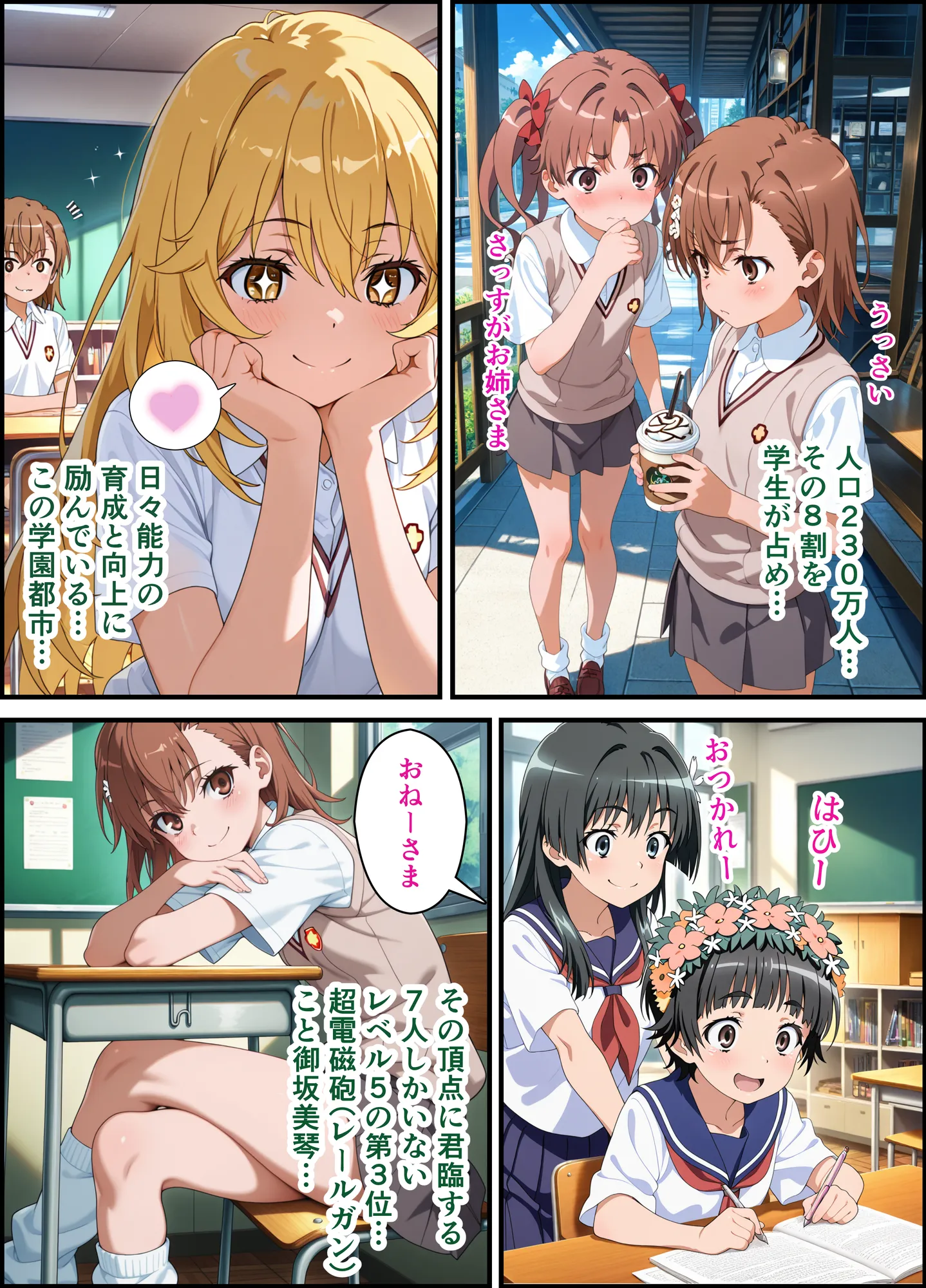 とある処女の快楽堕ち…催●エロオジ集団の性奴●にされた御〇美琴 - 9ページ