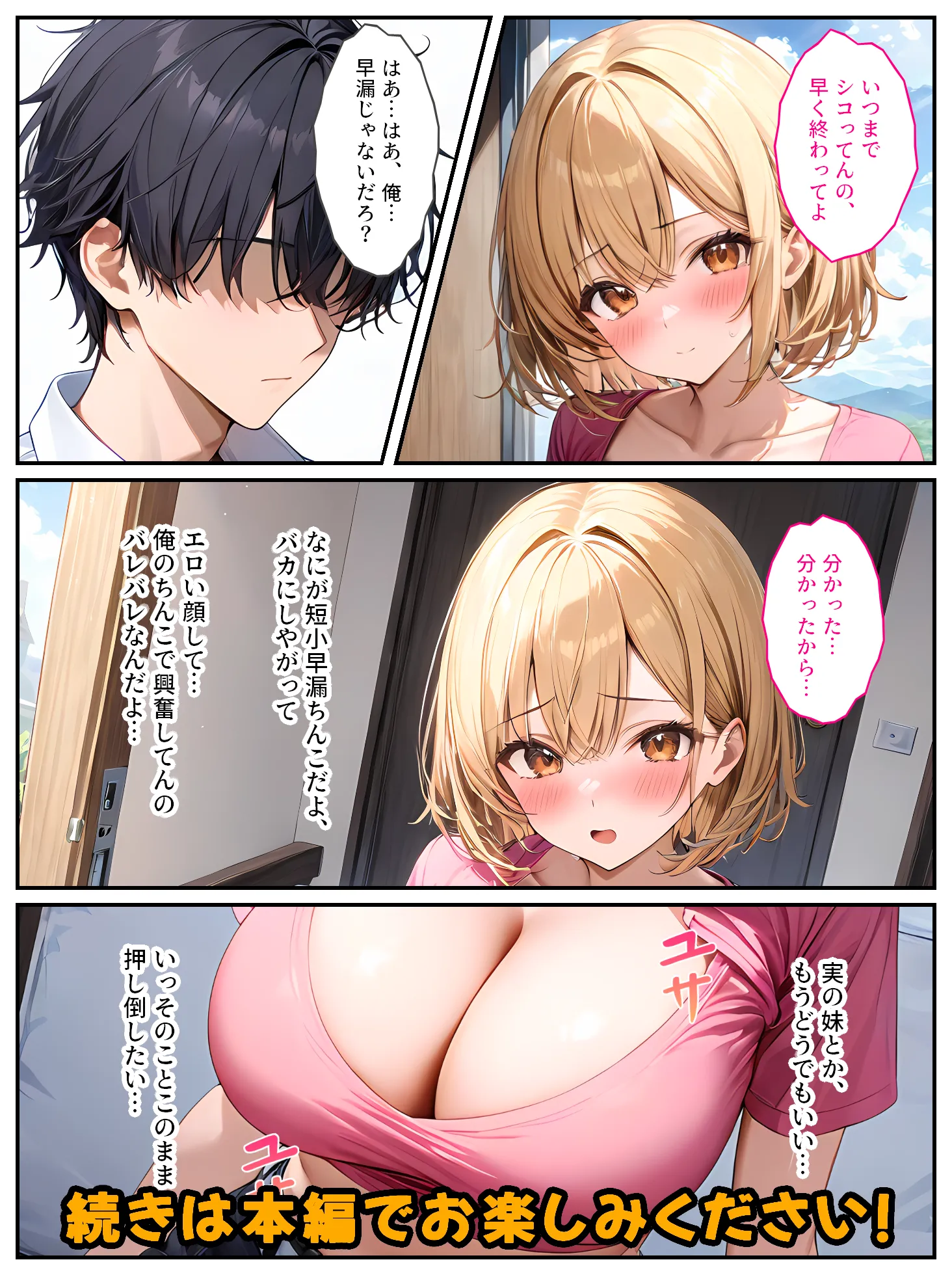 生意気な妹をカネとセックスでわからせたい! - 14ページ