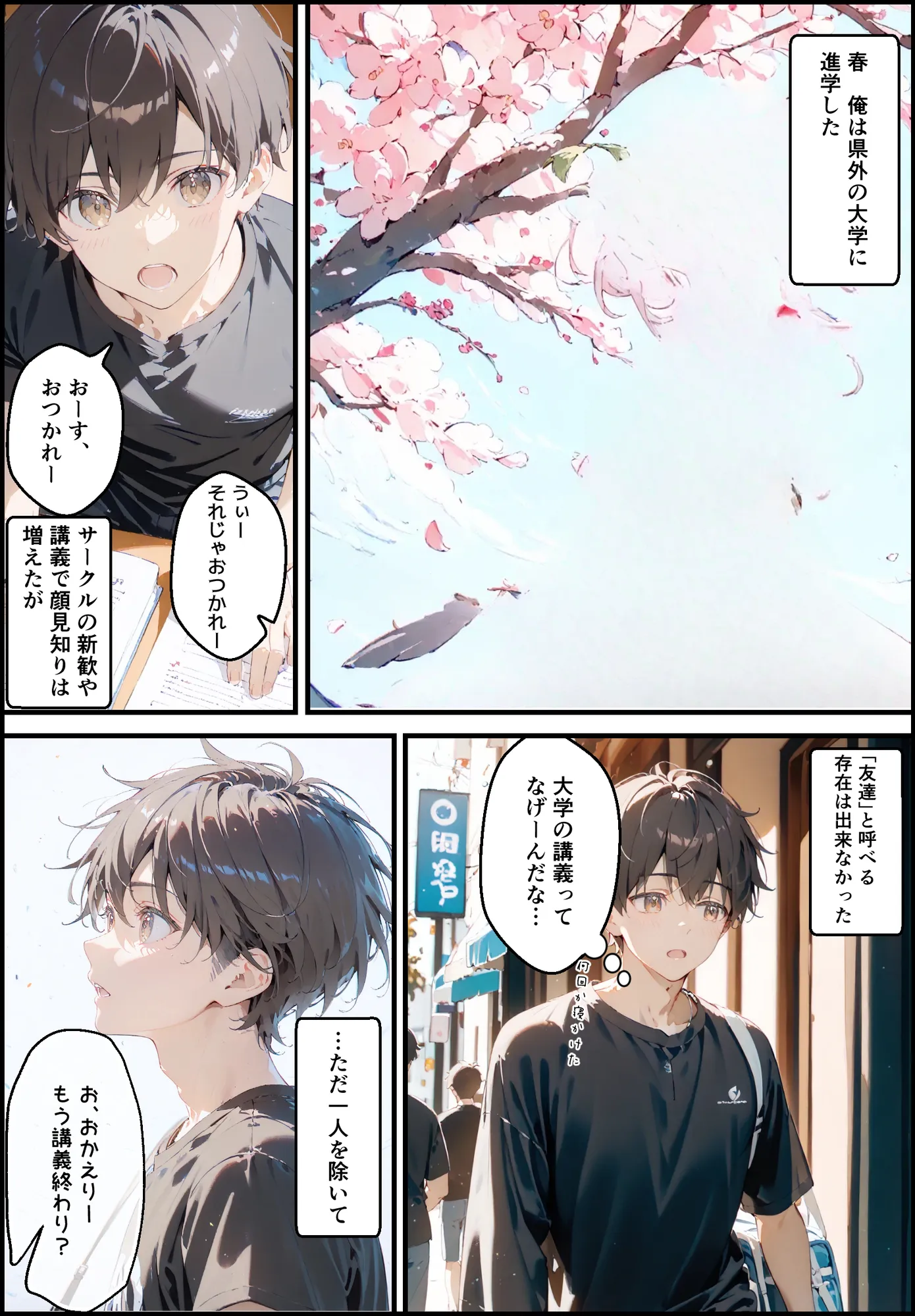 隣に住んでる大学の同期と甘々初えっち - 1ページ