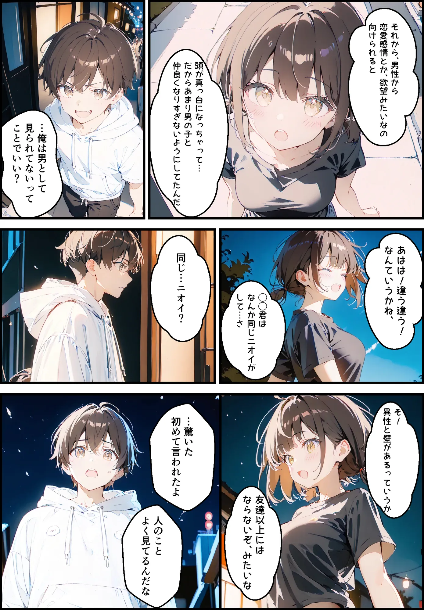 隣に住んでる大学の同期と甘々初えっち - 8ページ