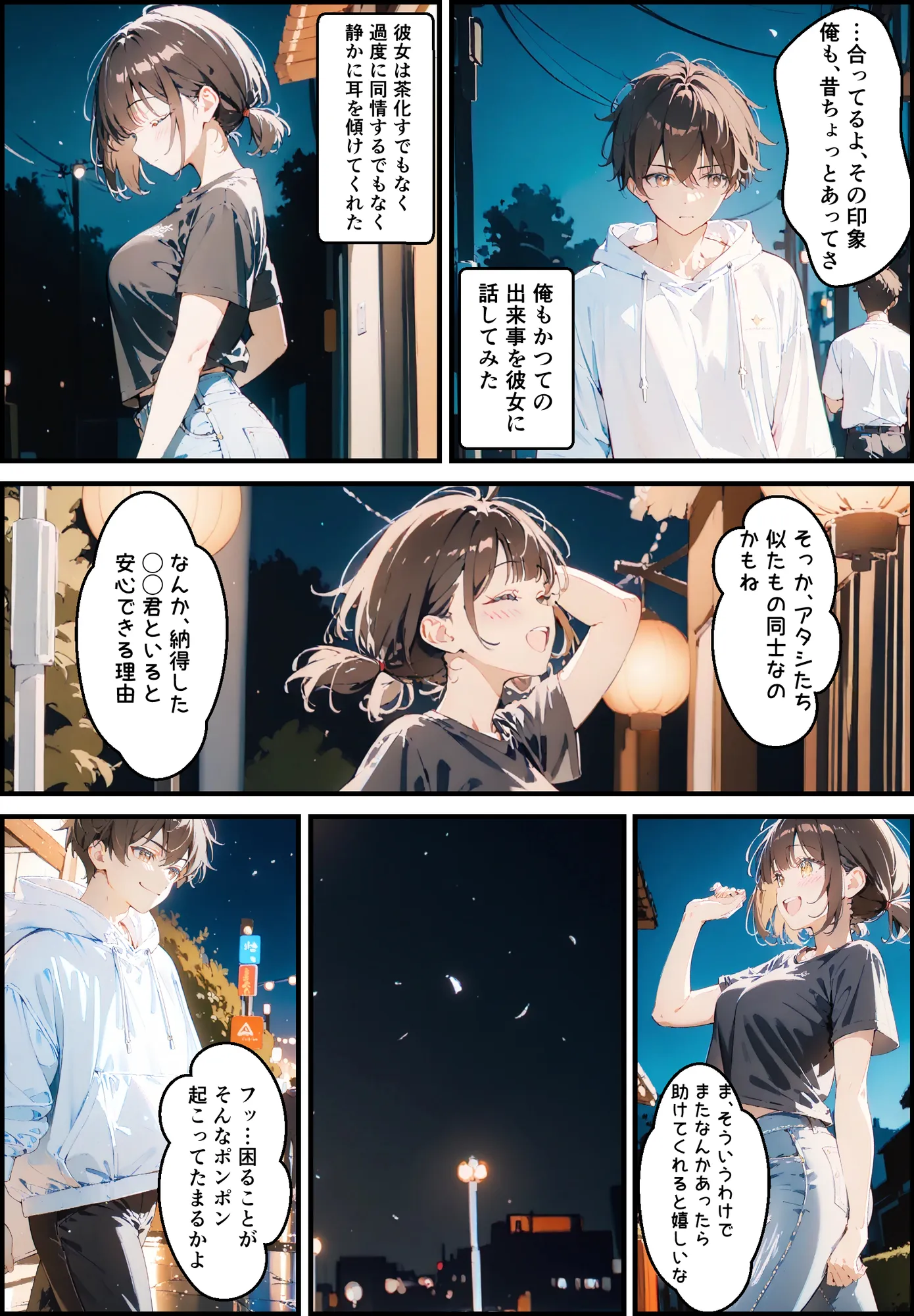 隣に住んでる大学の同期と甘々初えっち - 9ページ