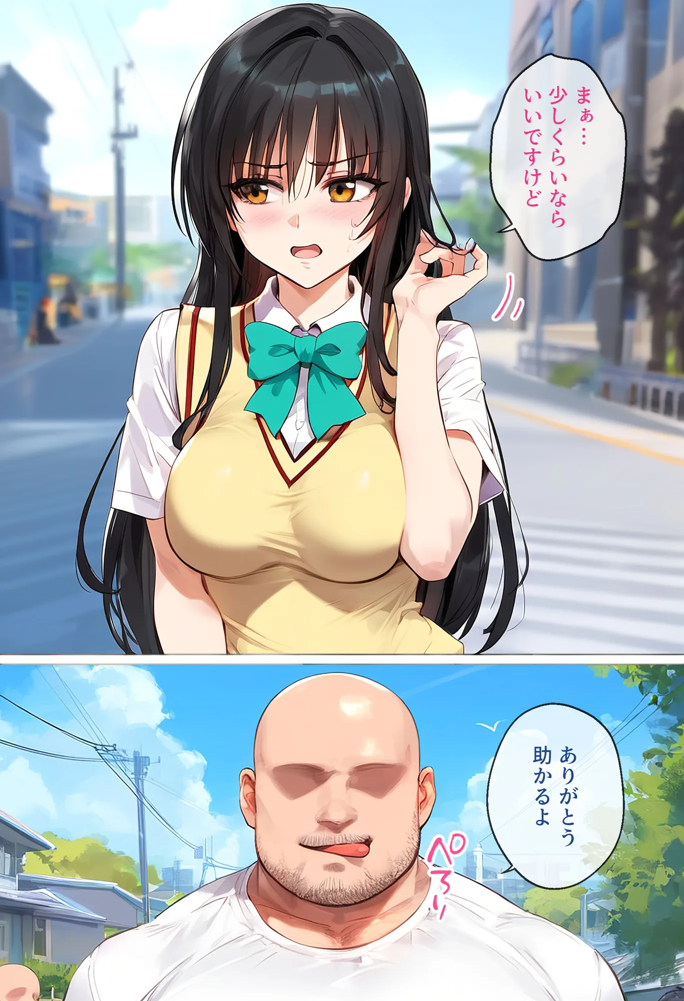 【催●】ストリートスナップで出会った素人娘に札束チラつかせたらヤれた話www〜古手〇唯編〜 - 4ページ