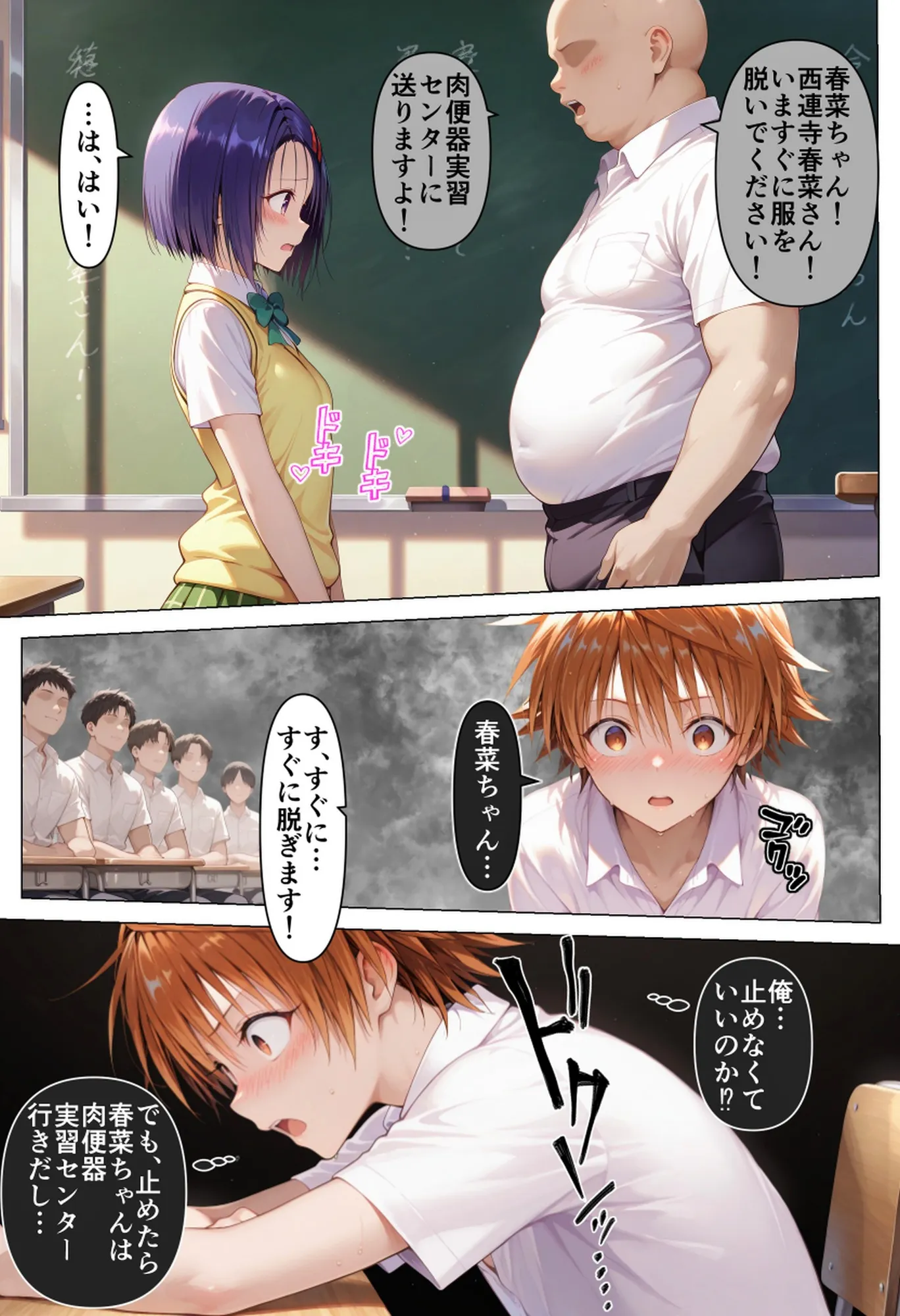 彩南学園の性教育〜浅い性知識を改善するためにひたすらセックスをヤりまくる1週間の孕ませ生活 - 5ページ