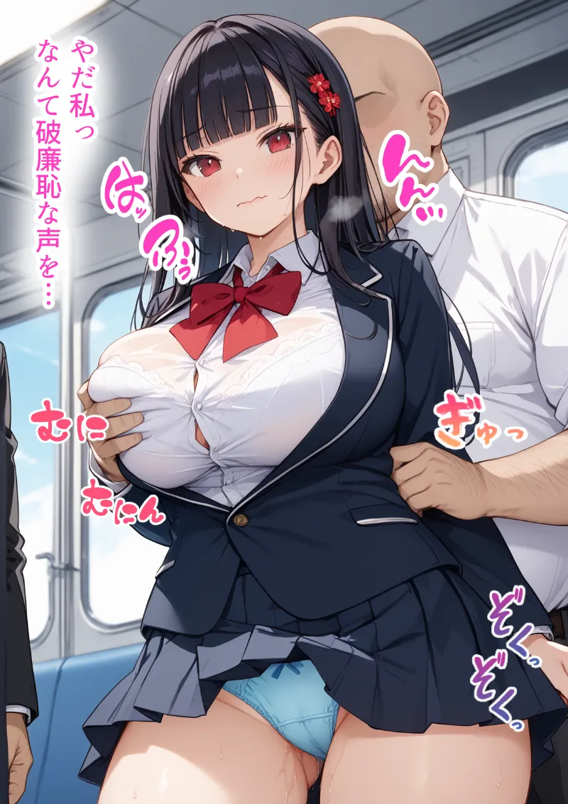 種付けおじさんに痴●された件 爆乳JK編 - 13ページ