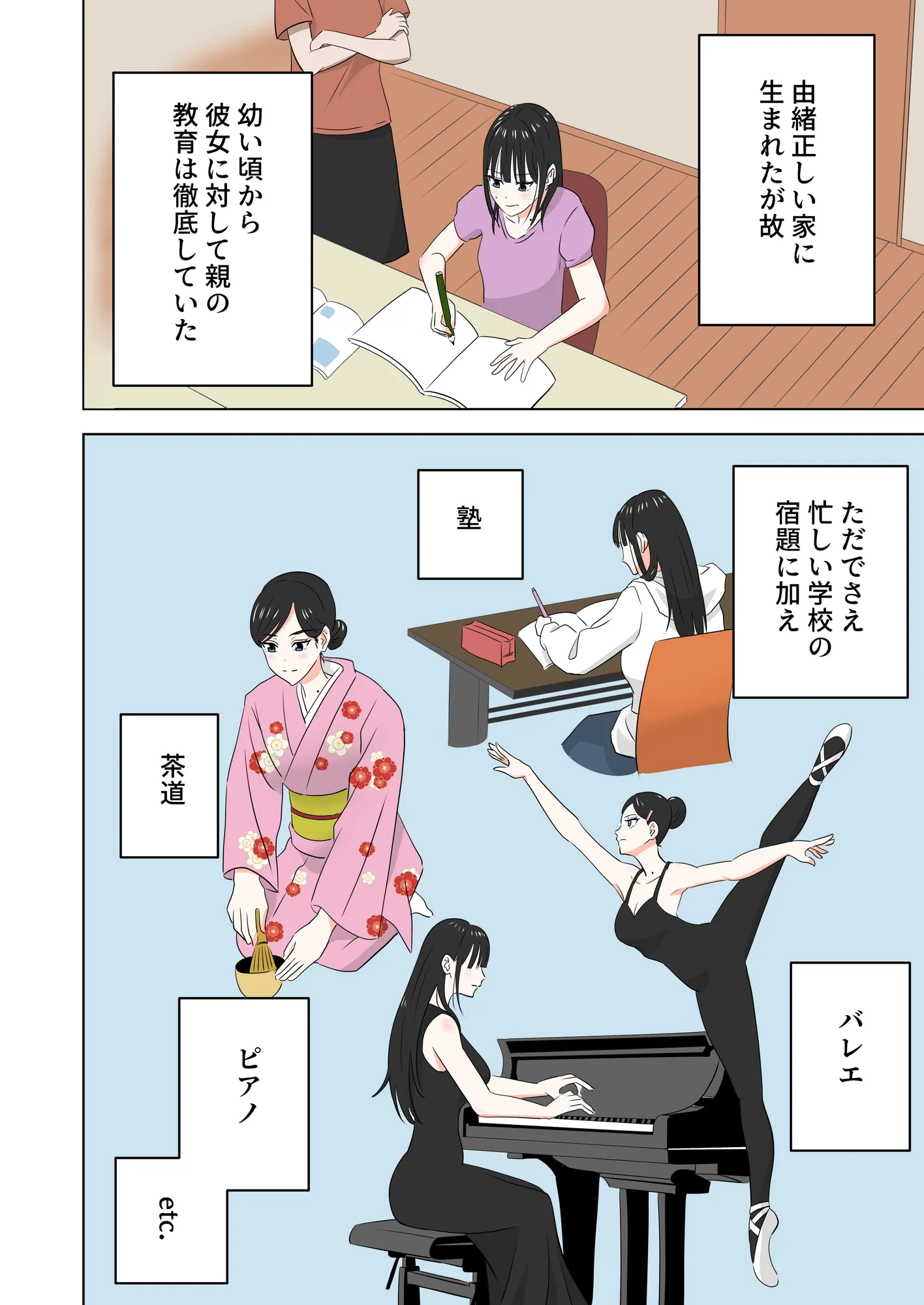 透明人間に謎空間でイジられまくる話 - 2ページ