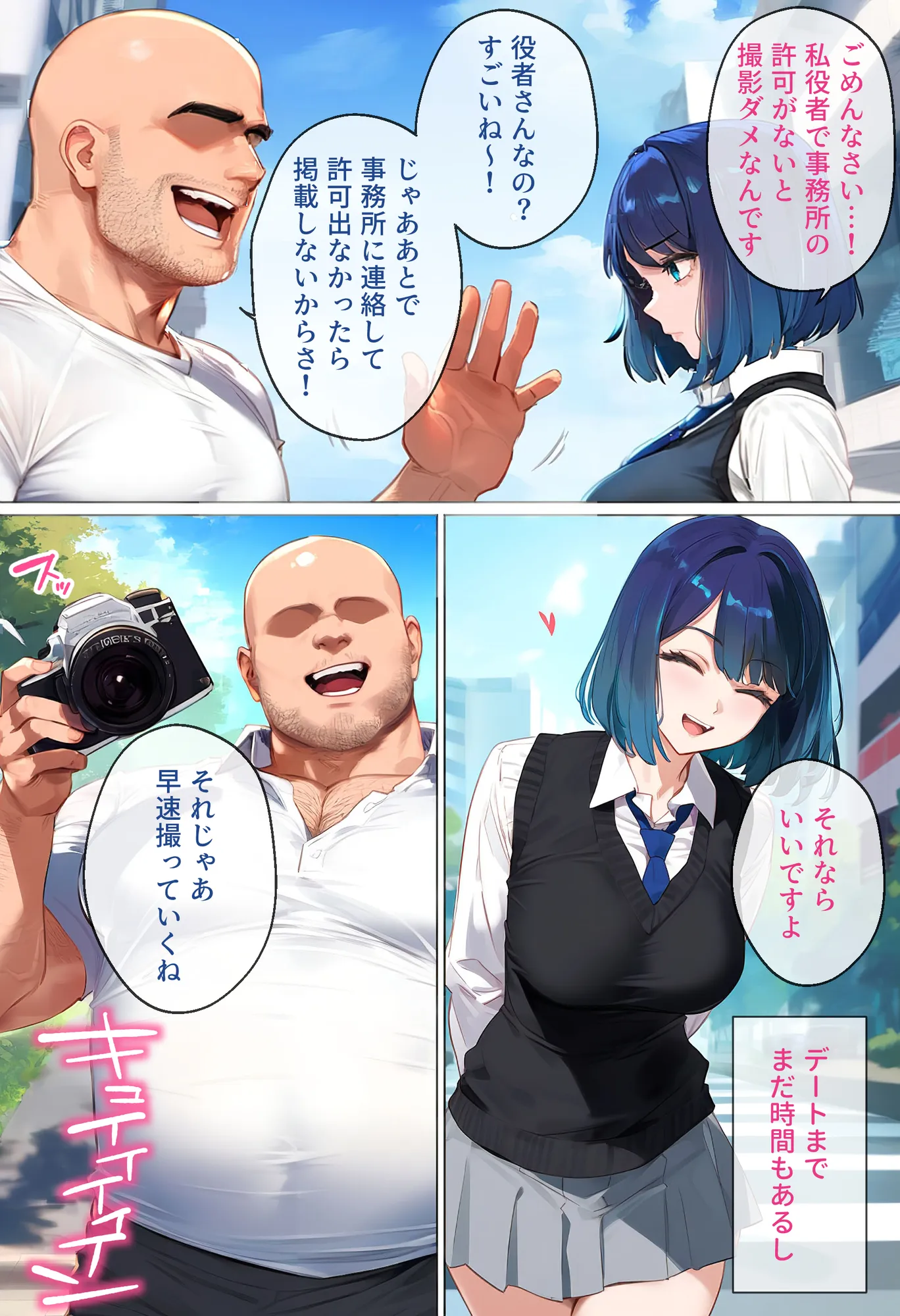 ストリートスナップで出会った清楚女優に催●かけて濃厚種付けSEXした話〜黒川あ●ね編〜 - 2ページ