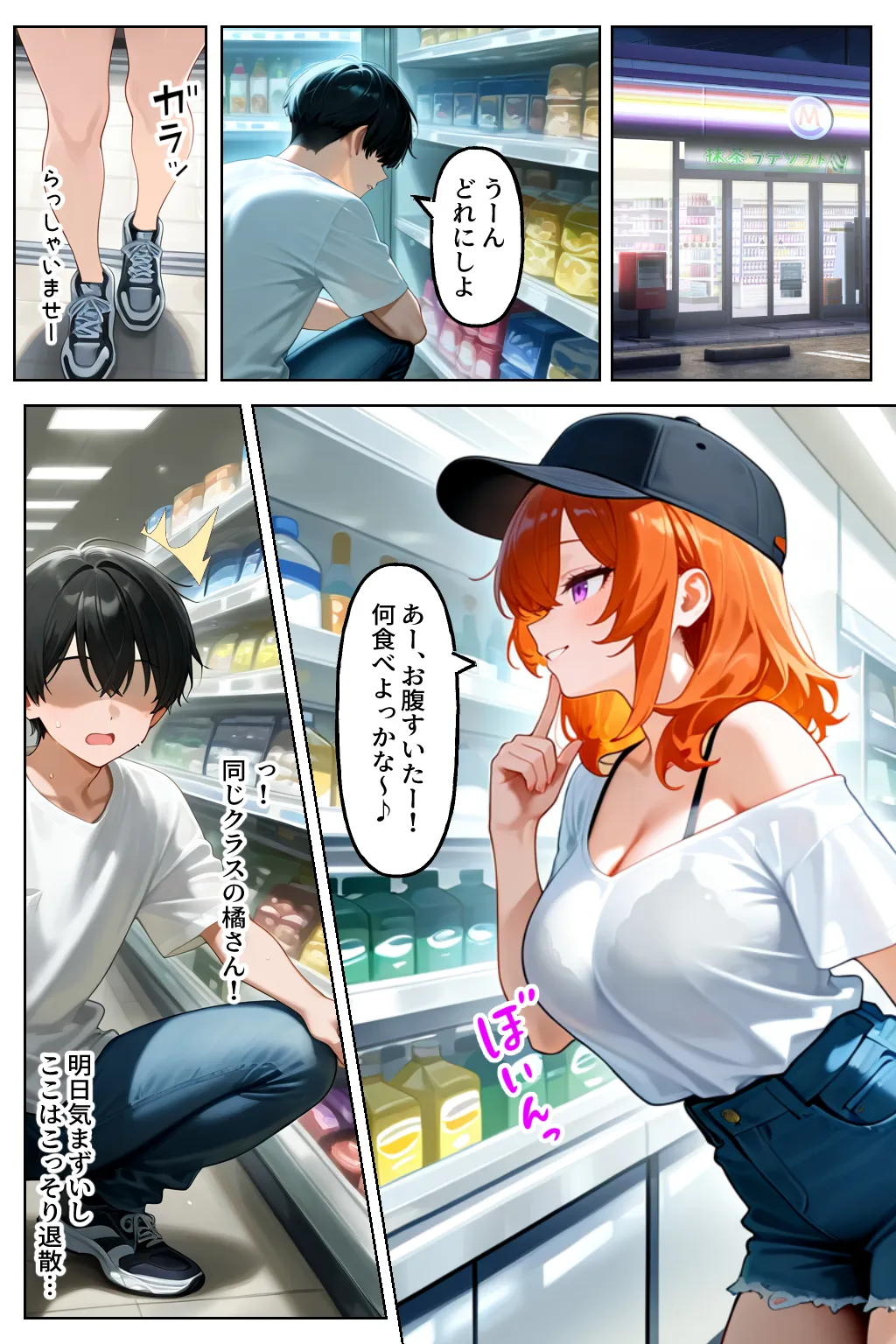 クラスの人気ギャルが家出してうちに転がり込んできたけど…まさかの処女でした - 1ページ