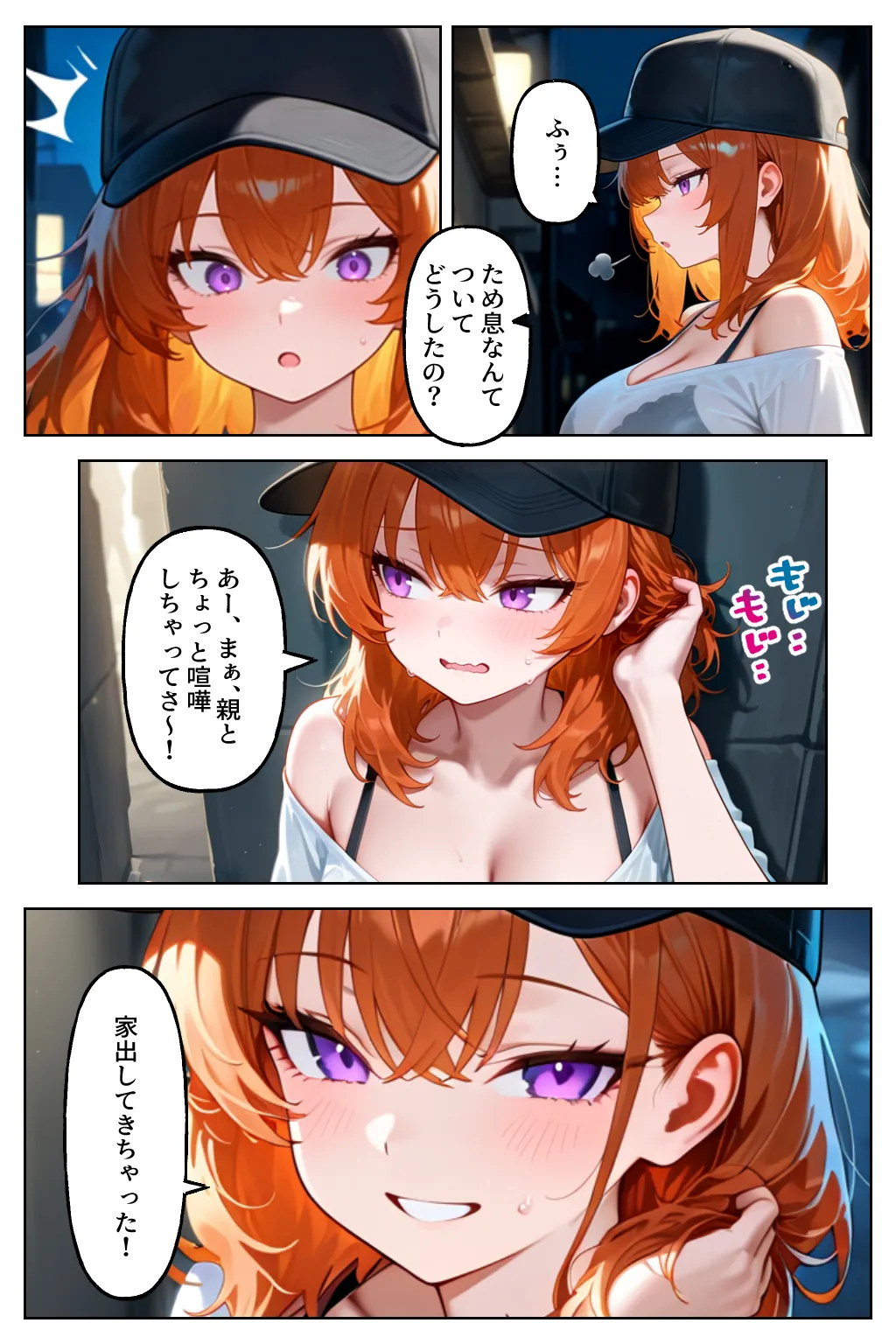 クラスの人気ギャルが家出してうちに転がり込んできたけど…まさかの処女でした - 3ページ