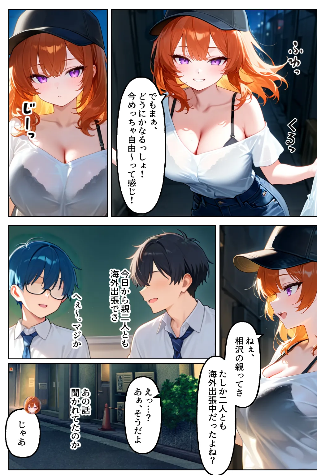 クラスの人気ギャルが家出してうちに転がり込んできたけど…まさかの処女でした - 4ページ