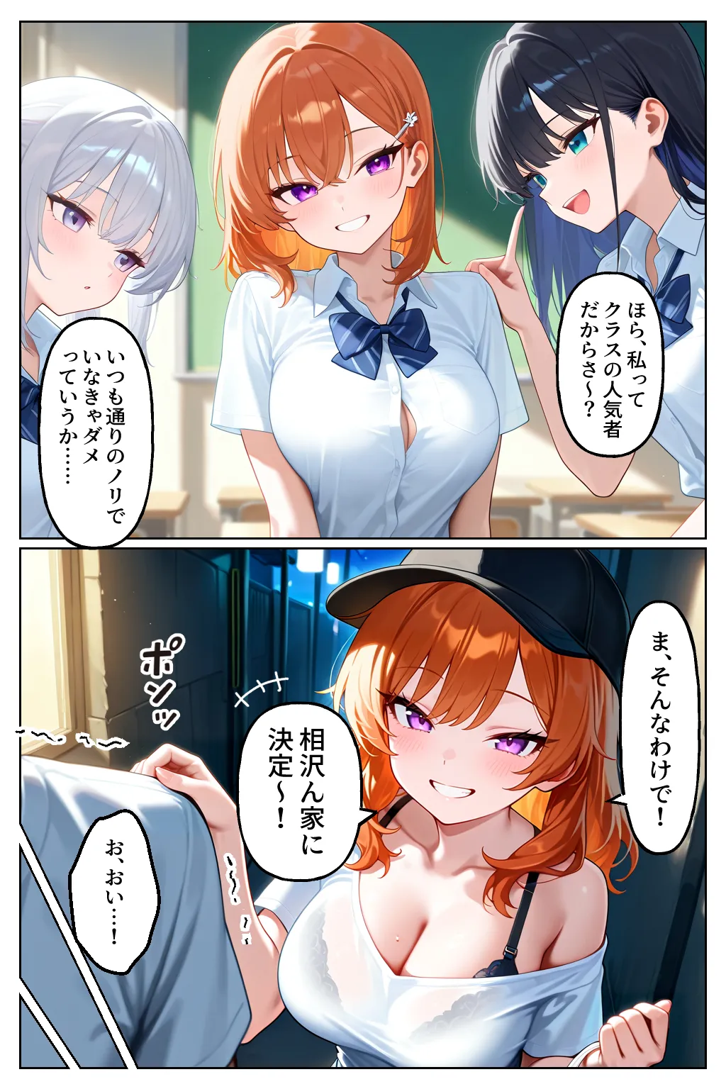 クラスの人気ギャルが家出してうちに転がり込んできたけど…まさかの処女でした - 6ページ