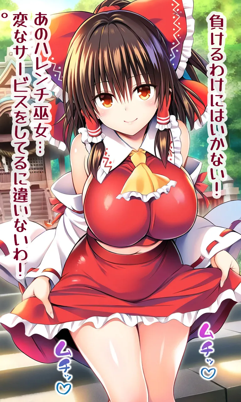 巨乳幻想神社たいけつ!! - 1ページ