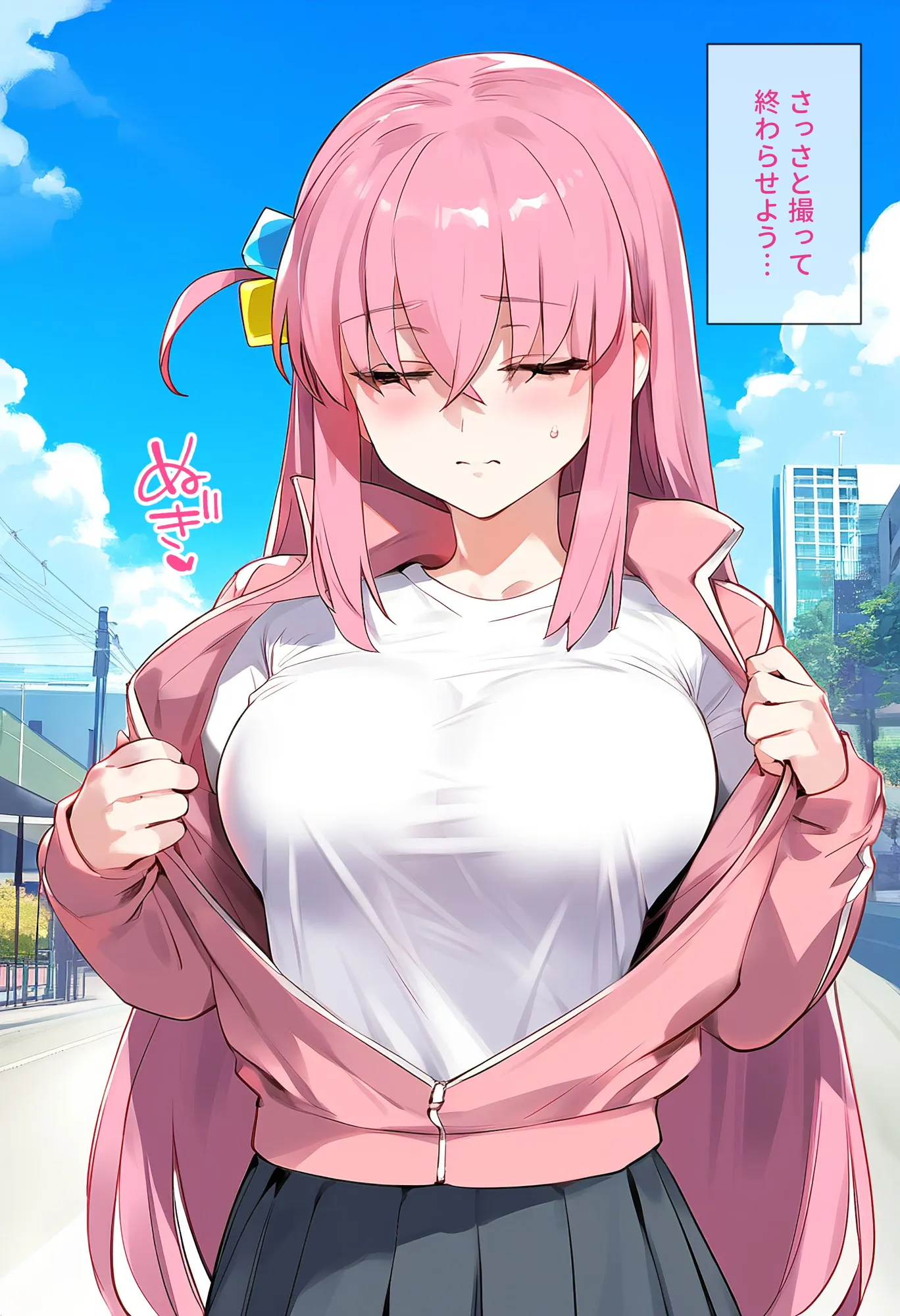 【催●】ストリートスナップで出会った爆乳陰キャが勝手に脱ぎたしたからコスプレHしたwww〜後藤ひとり編〜 - 9ページ